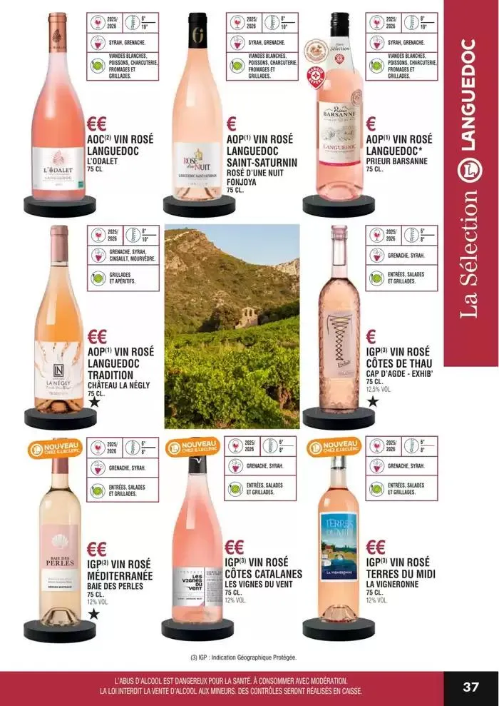GUIDE DES VINS 2025 2026 du 27 février au 31 janvier 2027 - Catalogue page 37
