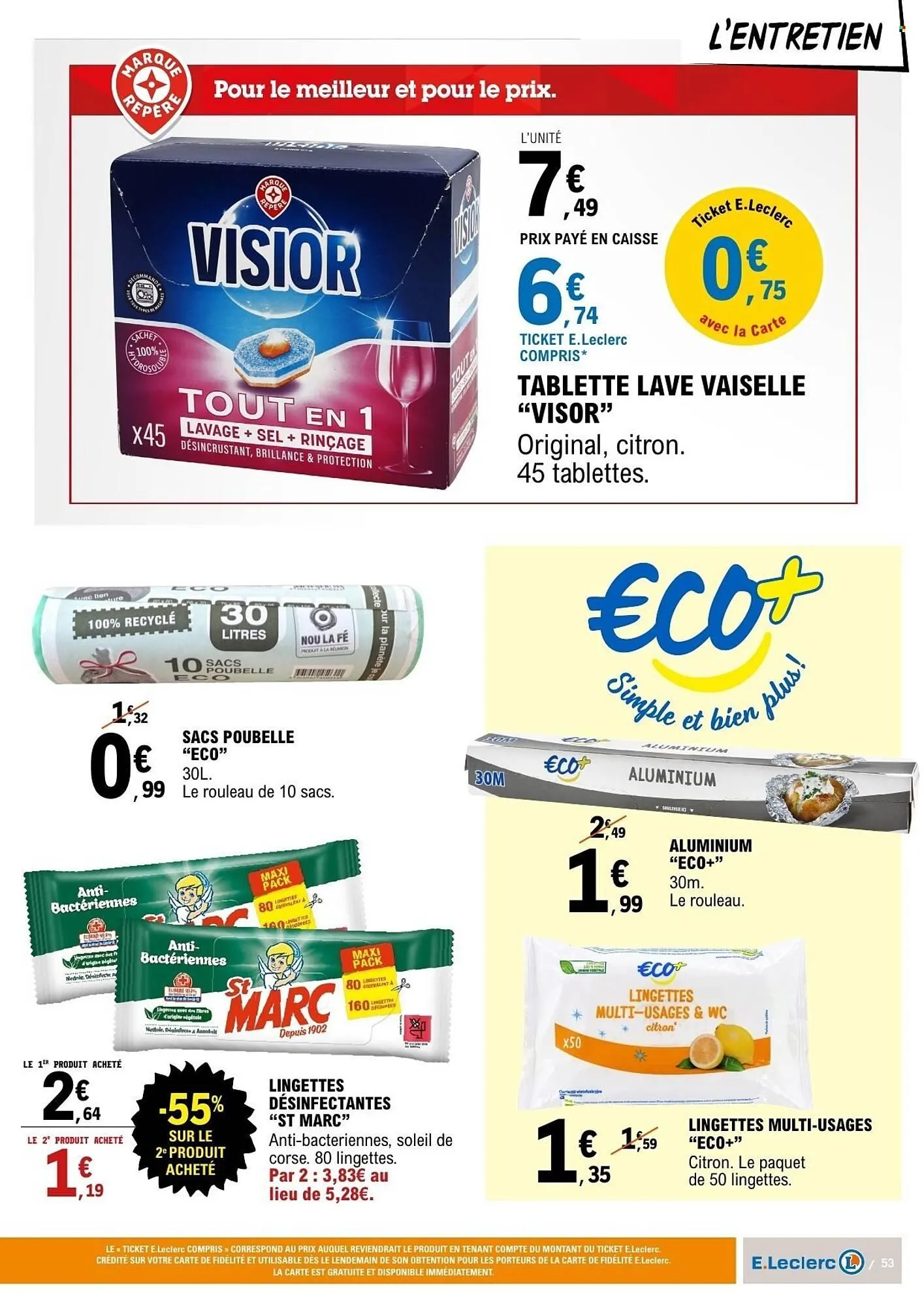 Catalogue E.Leclerc du 13 janvier au 25 janvier 2026 - Catalogue page 53