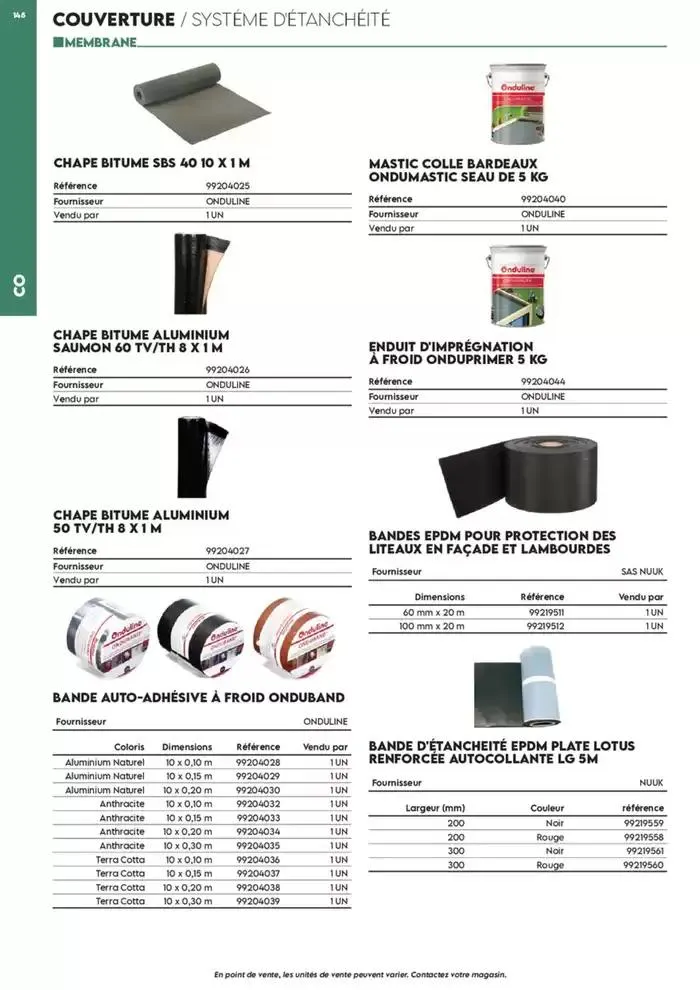 Tout faire +de 15 000 Produits du 17 décembre au 30 juin 2025 - Catalogue page 53