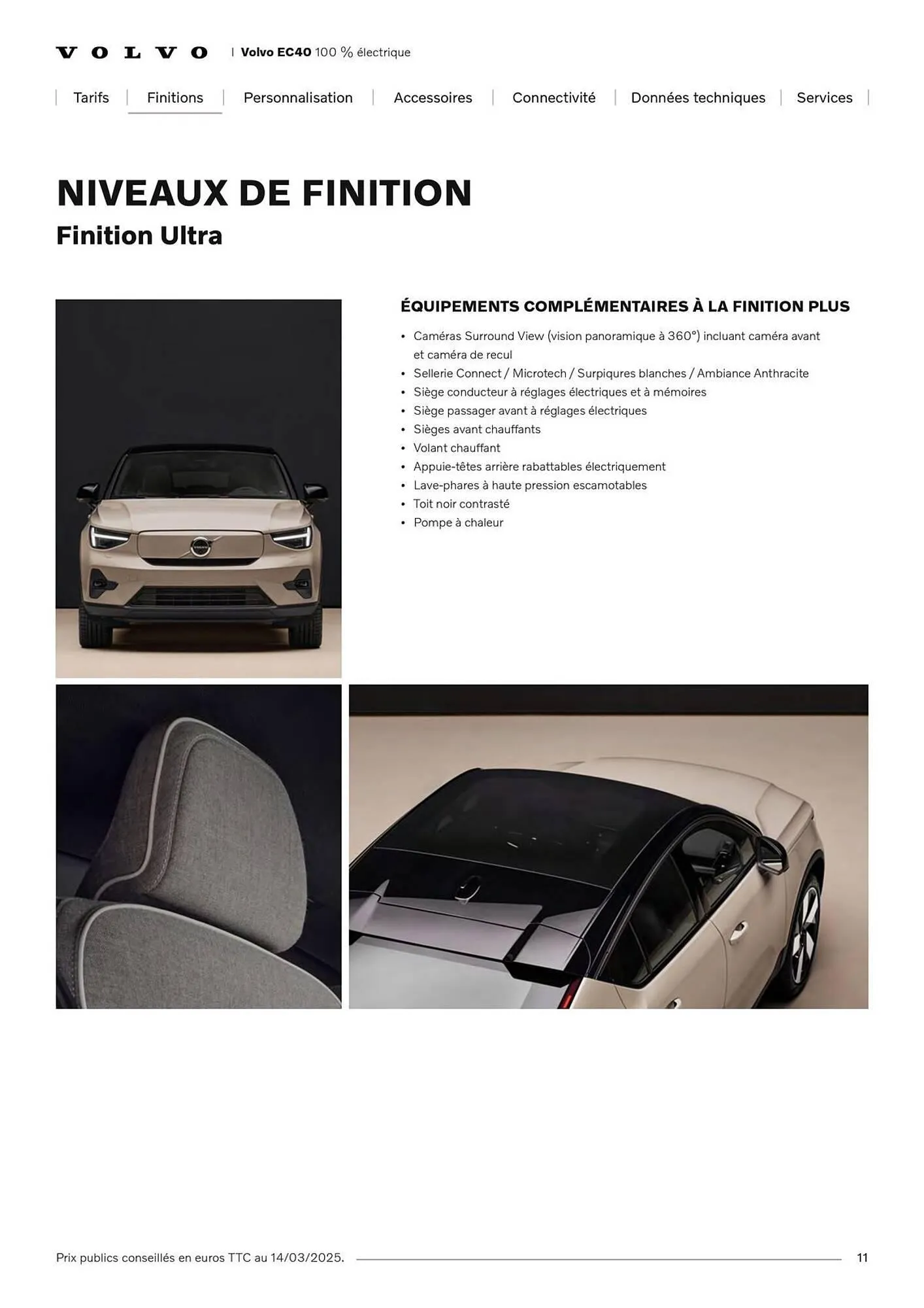 Catalogue VOLVO du 7 janvier au 31 janvier 2027 - Catalogue page 11