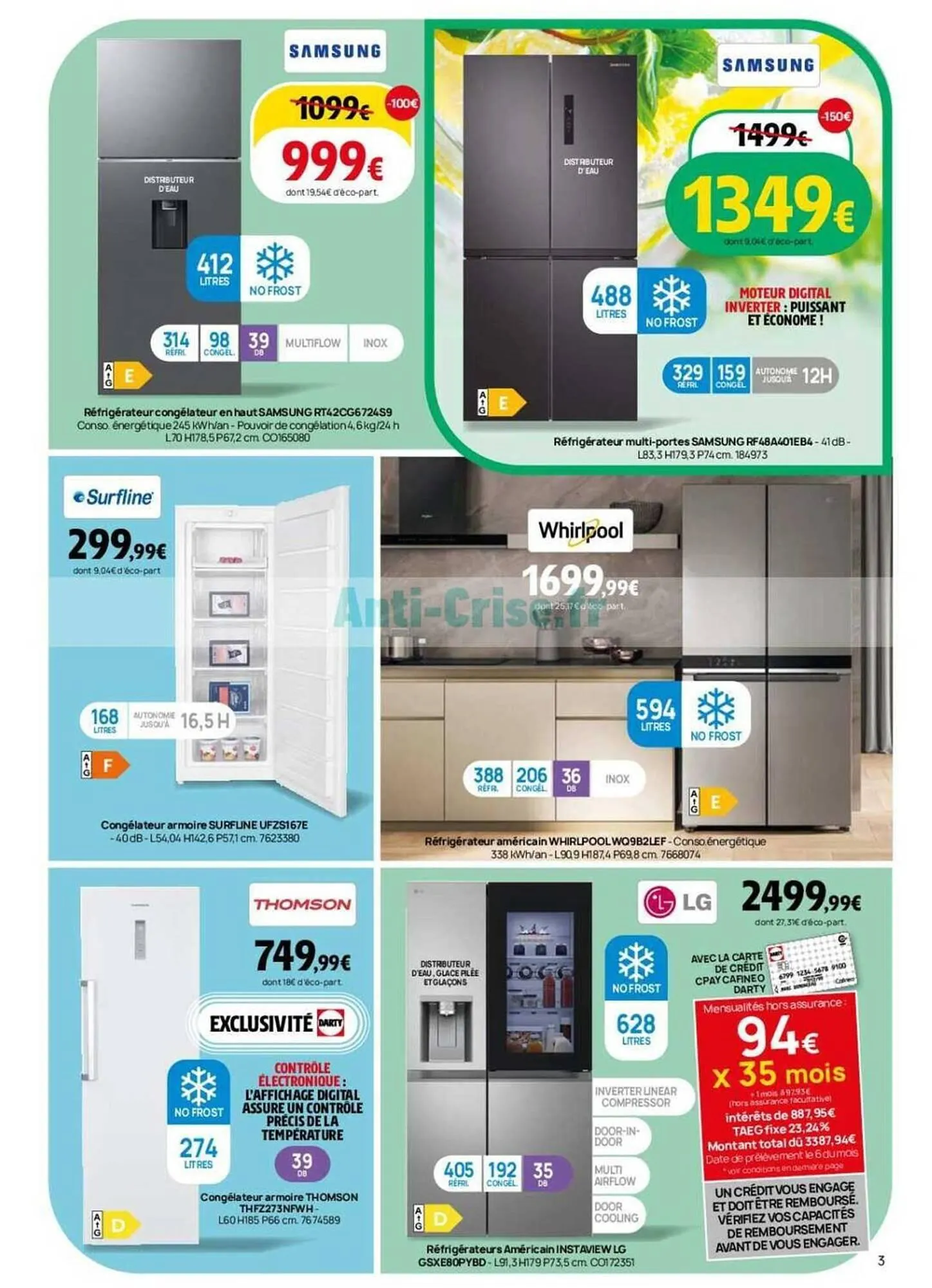 Catalogue Darty du 2 juillet au 20 juillet 2025 - Catalogue page 3