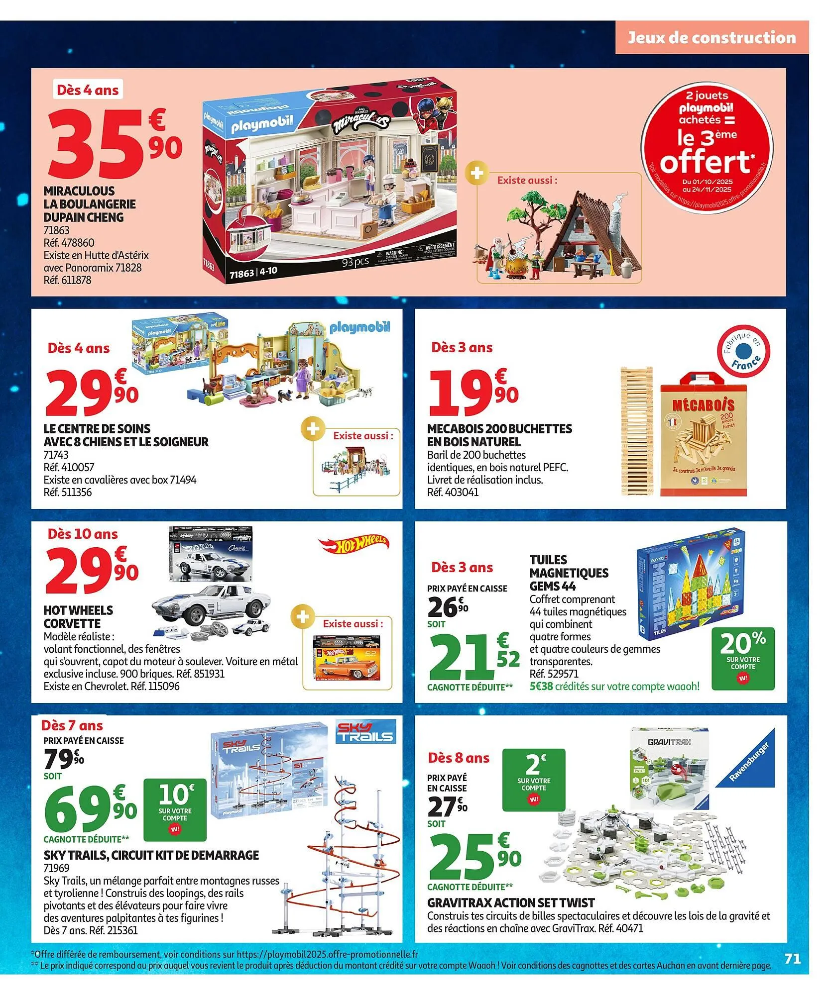 Catalogue Auchan du 21 octobre au 7 décembre 2025 - Catalogue page 71