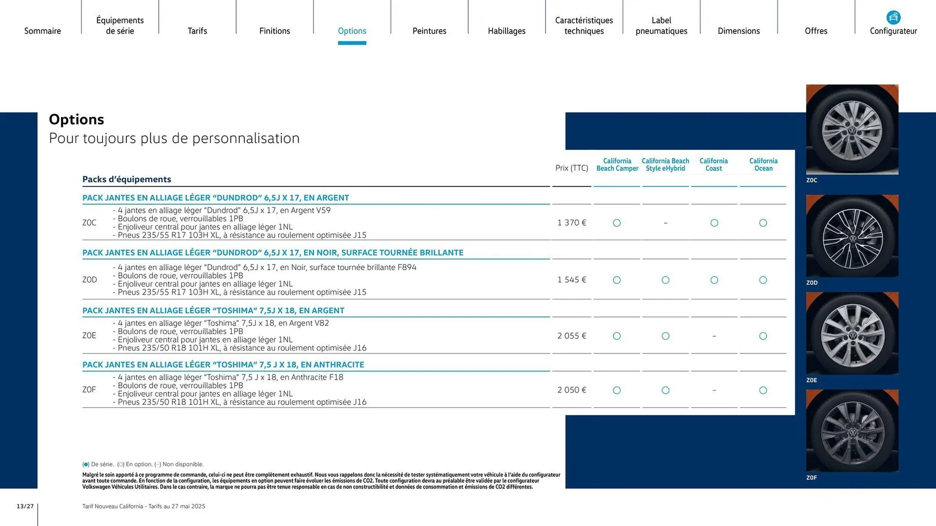 Catalogue Volkswagen du 7 août au 31 mars 2026 - Catalogue page 13