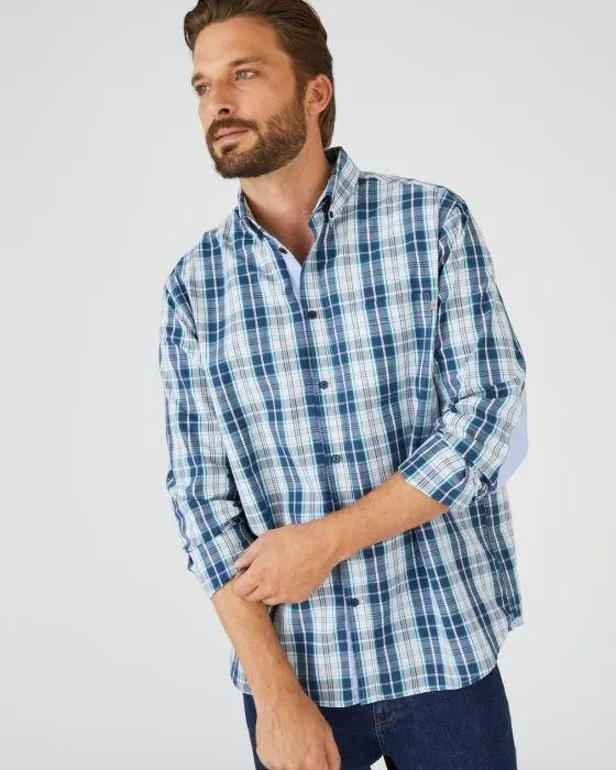 Chemise à carreaux, manches longues