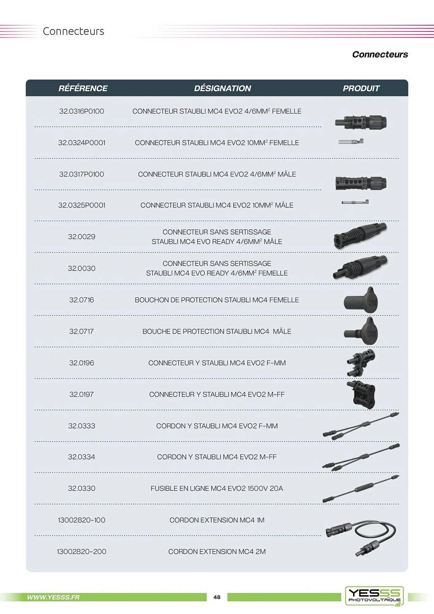 Catalogue Yesss electrique du 4 mars au 31 décembre 2025 - Catalogue page 50