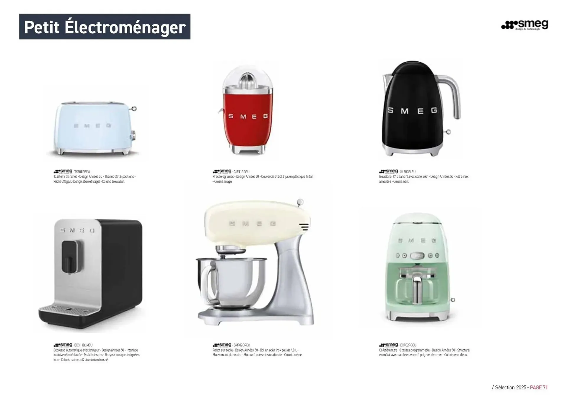 Catalogue Cuisine Plaisir du 23 juin au 31 janvier 2026 - Catalogue page 71