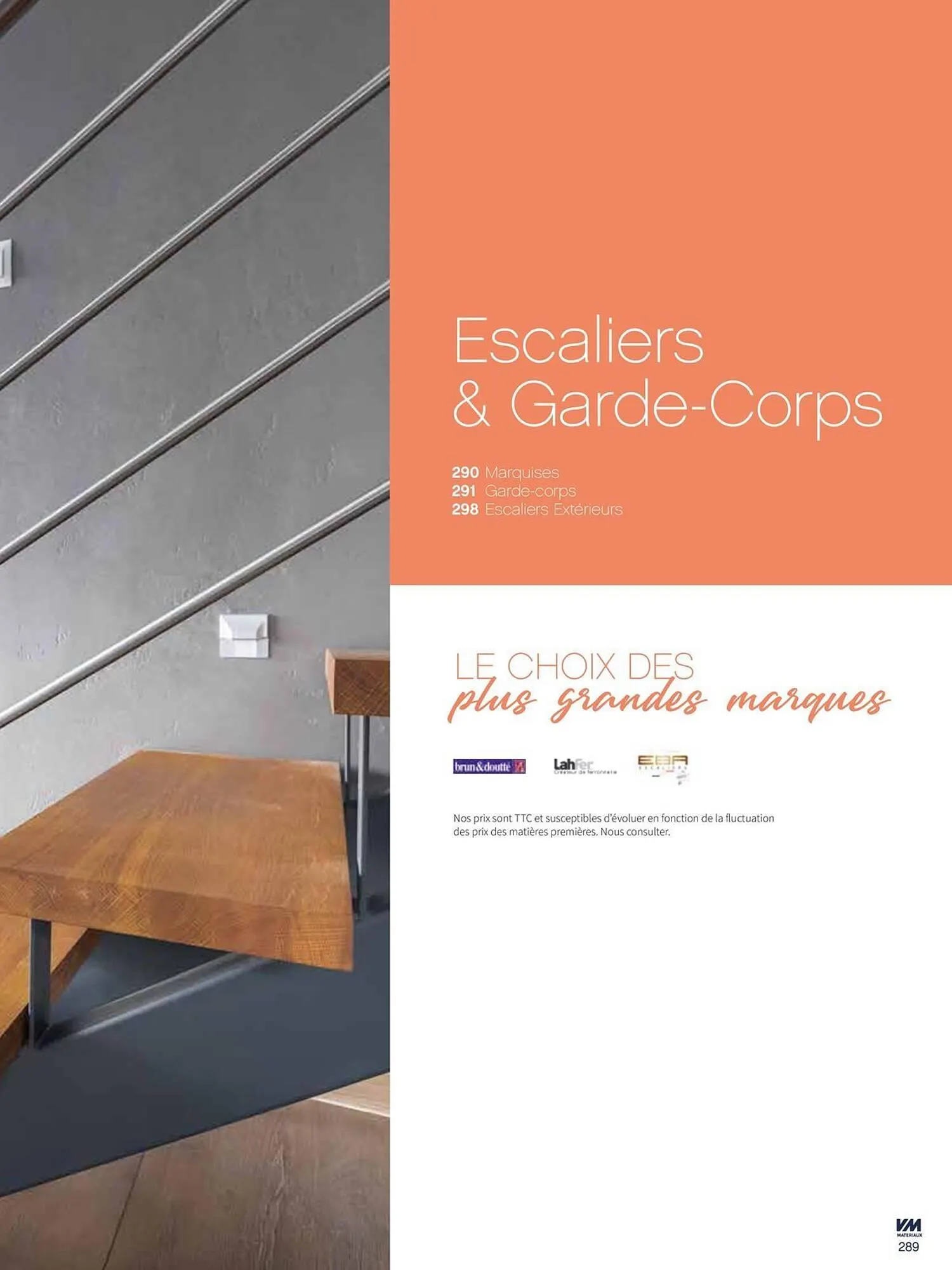 Catalogue VM Matériaux du 14 mars au 20 janvier 2026 - Catalogue page 289
