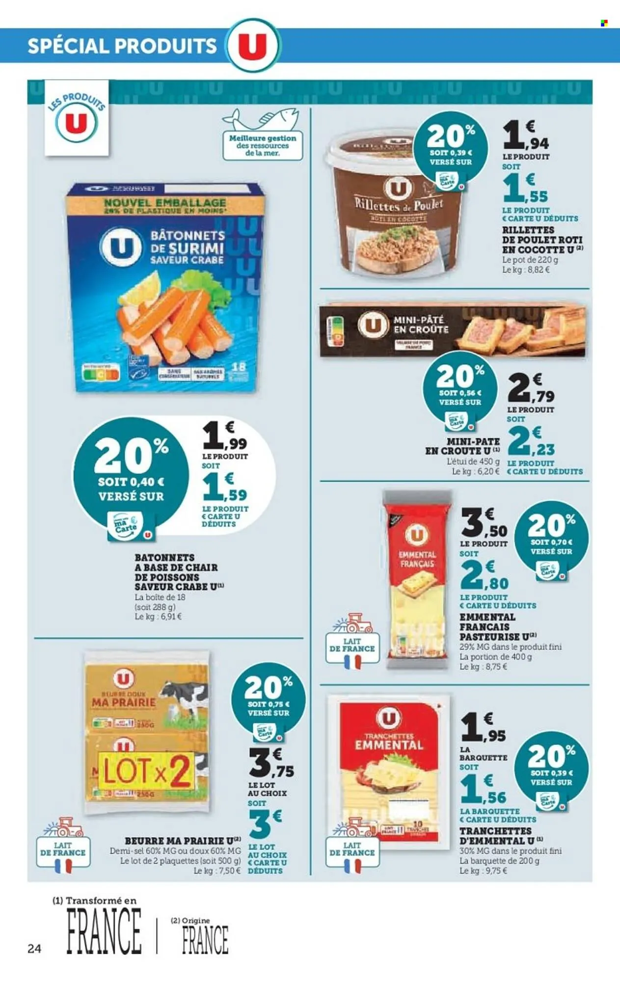 Catalogue Super U du 29 avril au 11 mai 2025 - Catalogue page 24