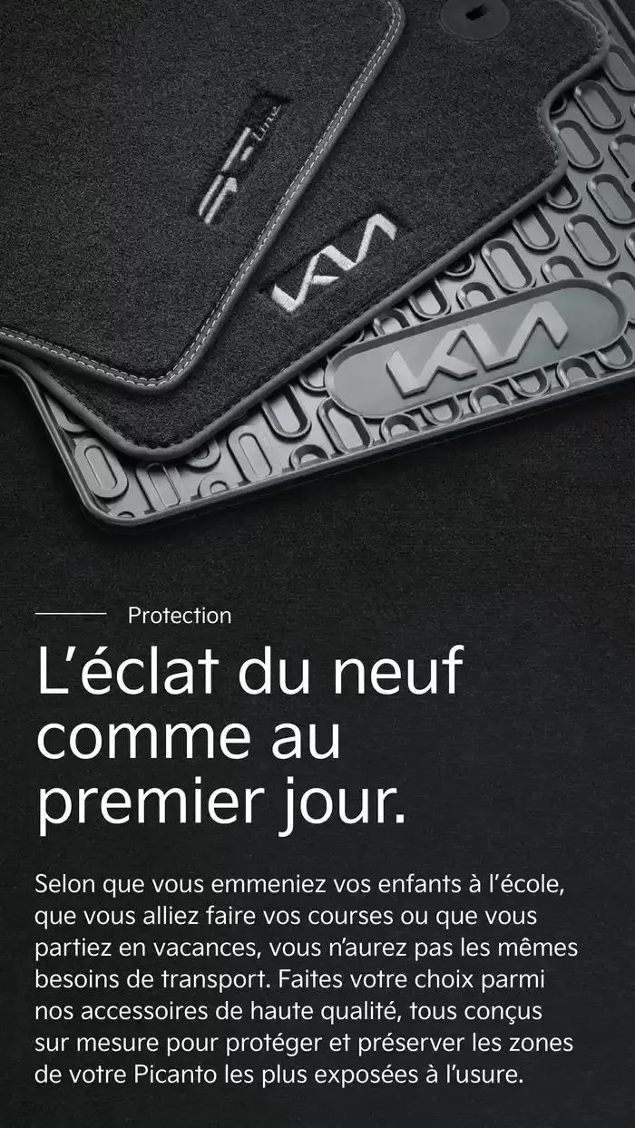 KIA Nouvelle Picanto - Accessoires du 26 septembre au 17 septembre 2025 - Catalogue page 12