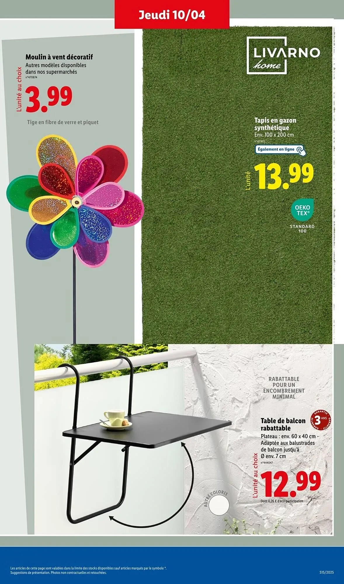 Catalogue Lidl du 10 avril au 14 avril 2025 - Catalogue page 9