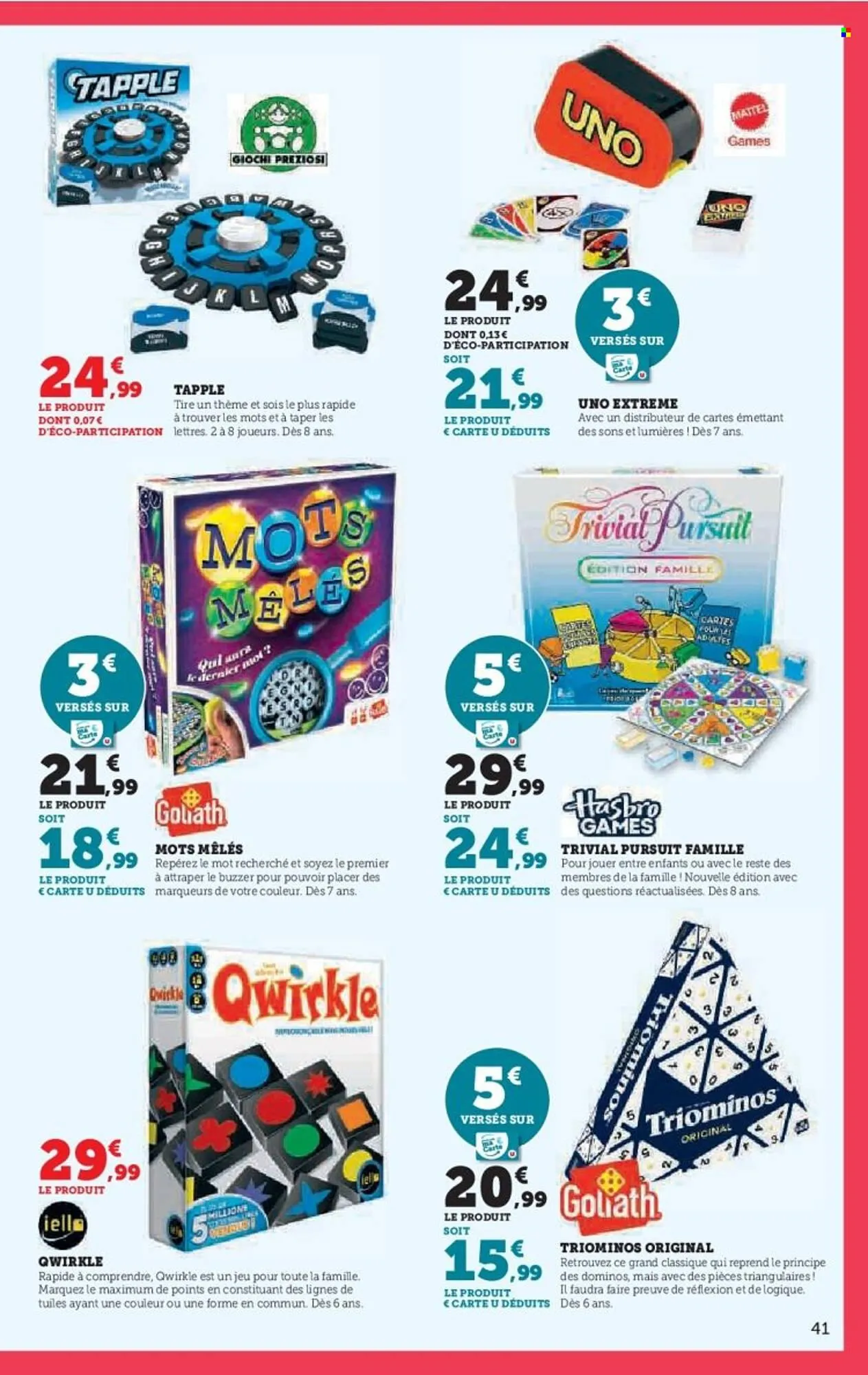 Catalogue Super U du 21 octobre au 7 décembre 2025 - Catalogue page 41