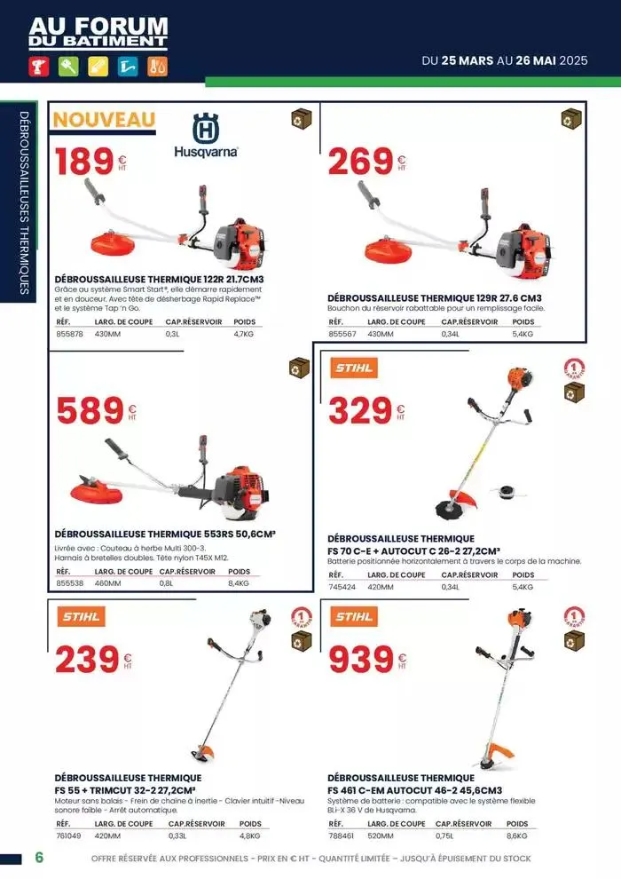 Sélection Jardin Printemps - Été du 28 mars au 26 mai 2025 - Catalogue page 6