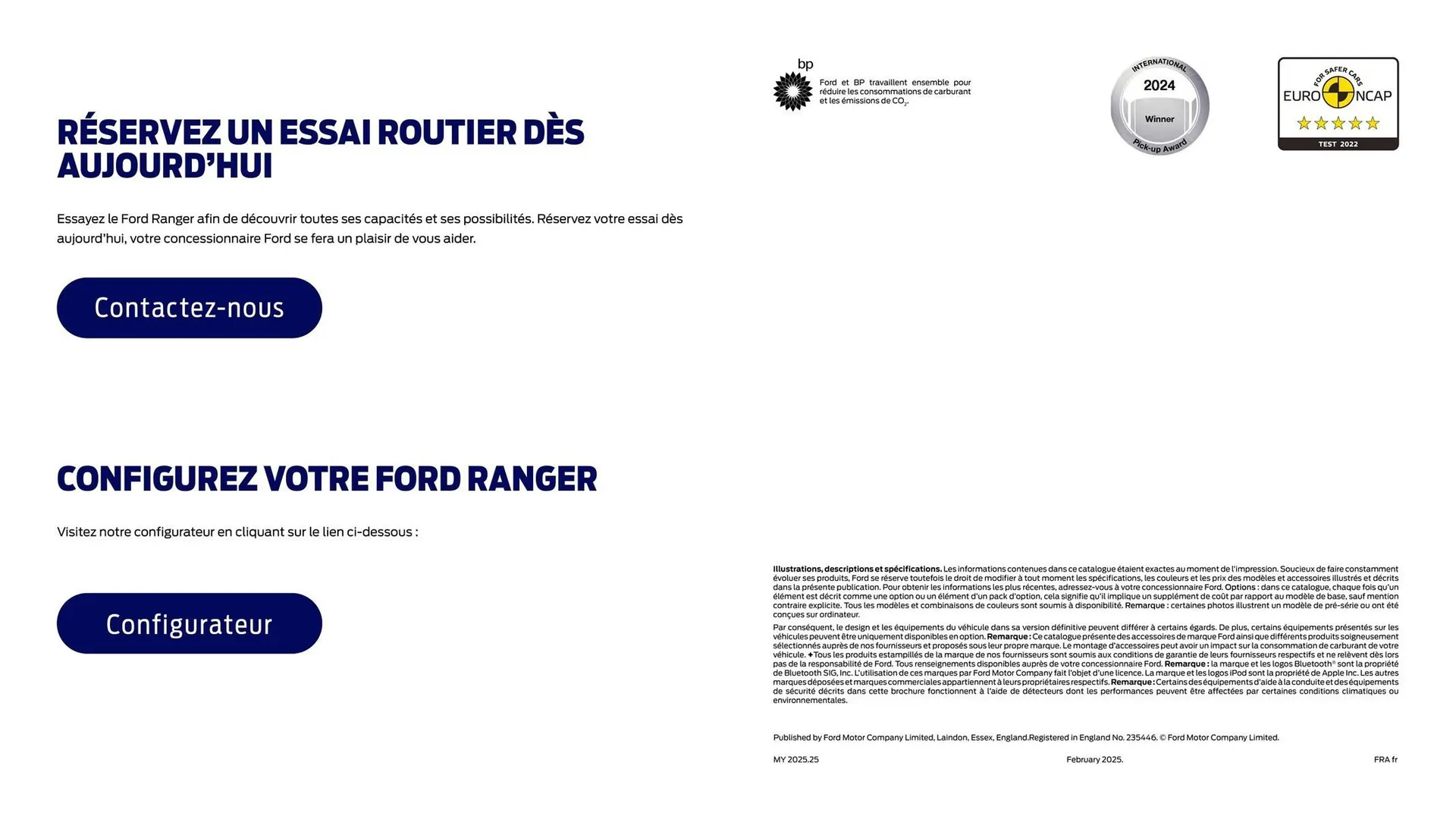 Catalogue Ford du 2 février au 31 décembre 2026 - Catalogue page 31