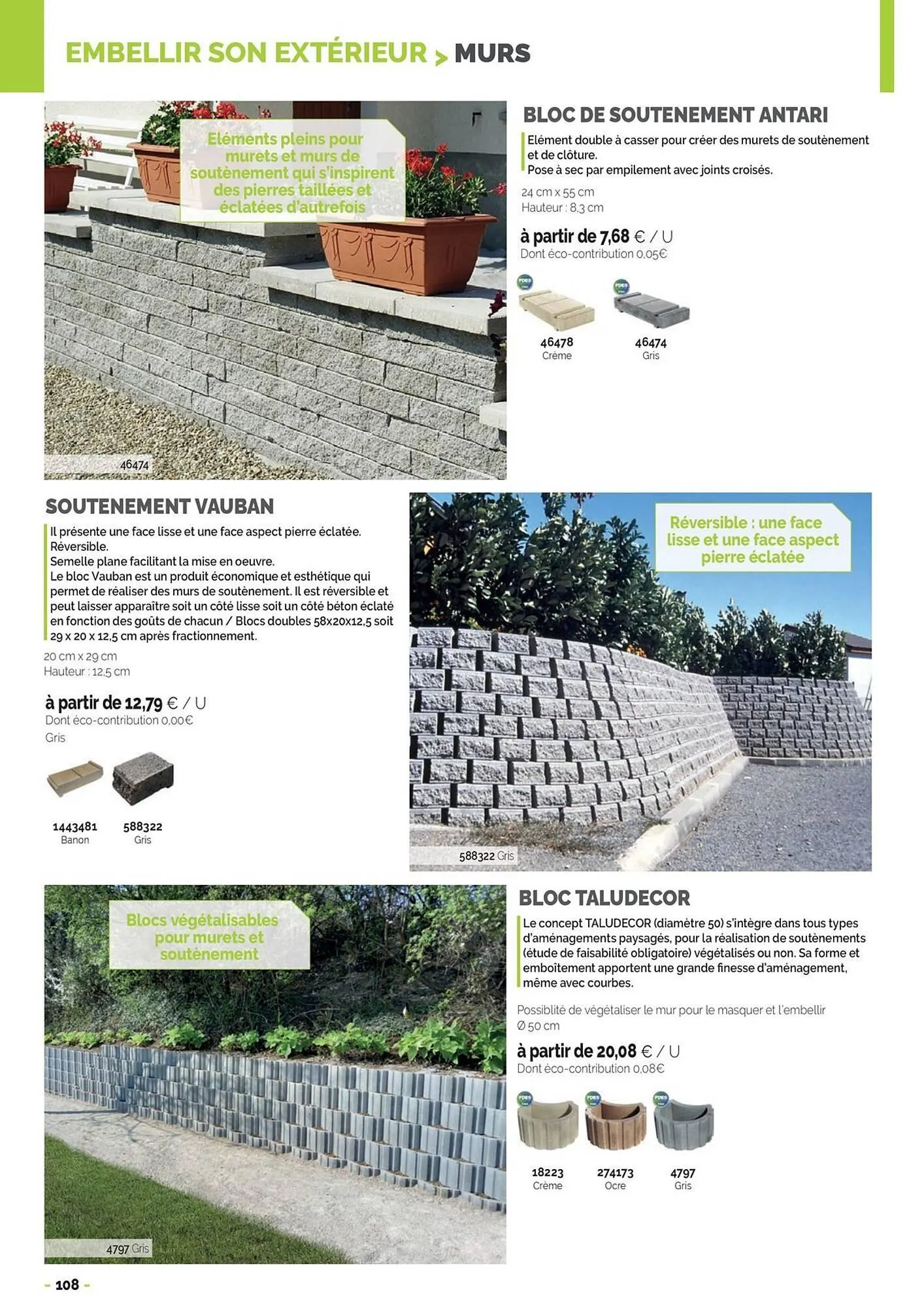 Catalogue Doras du 26 mars au 31 décembre 2025 - Catalogue page 108