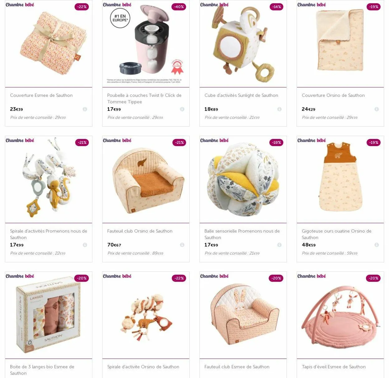 autour de bébé Catalogue actuel du 30 juin au 9 juillet 2025 - Catalogue page 3