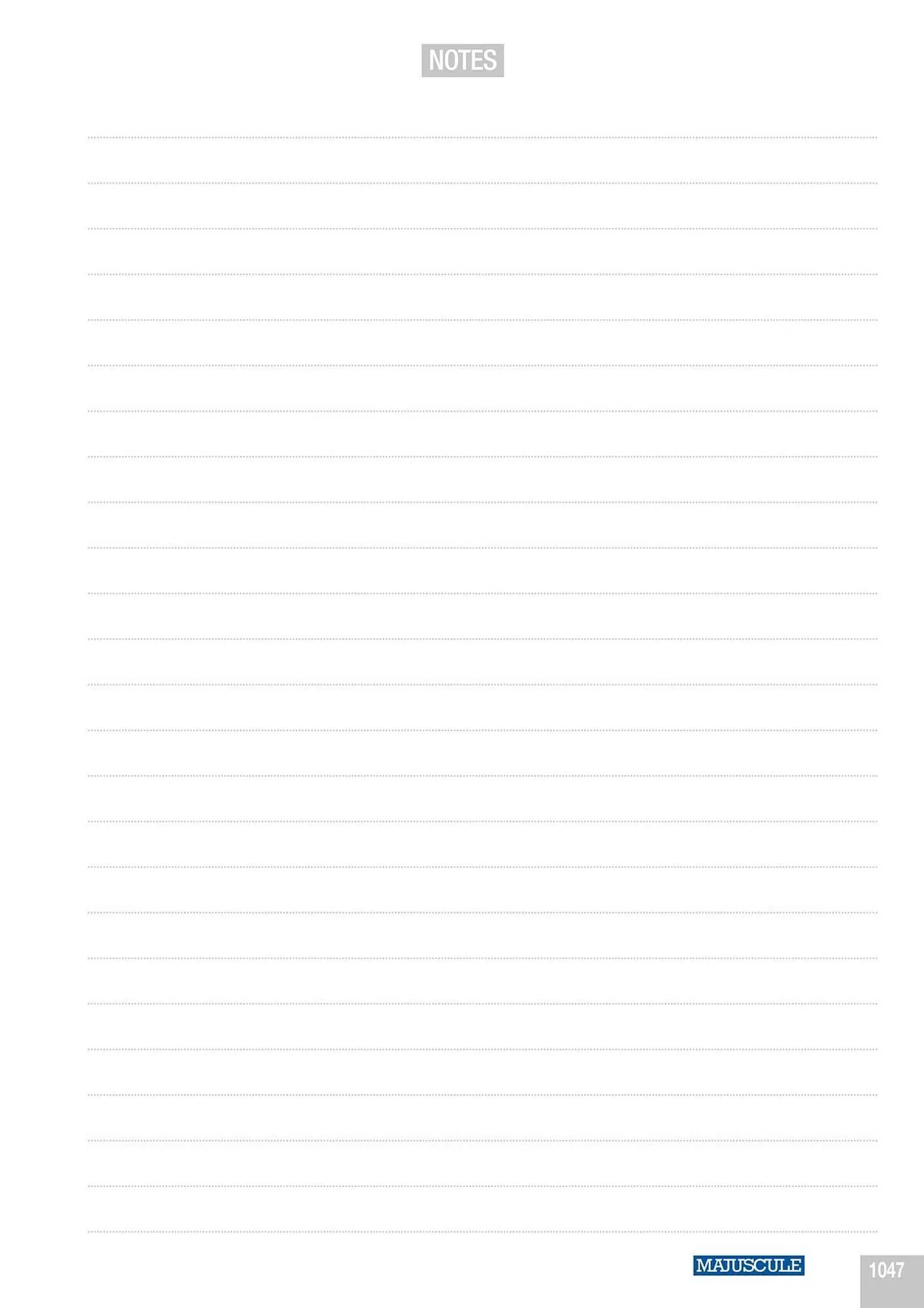 Catalogue Majuscule du 4 mars au 31 décembre 2025 - Catalogue page 1071