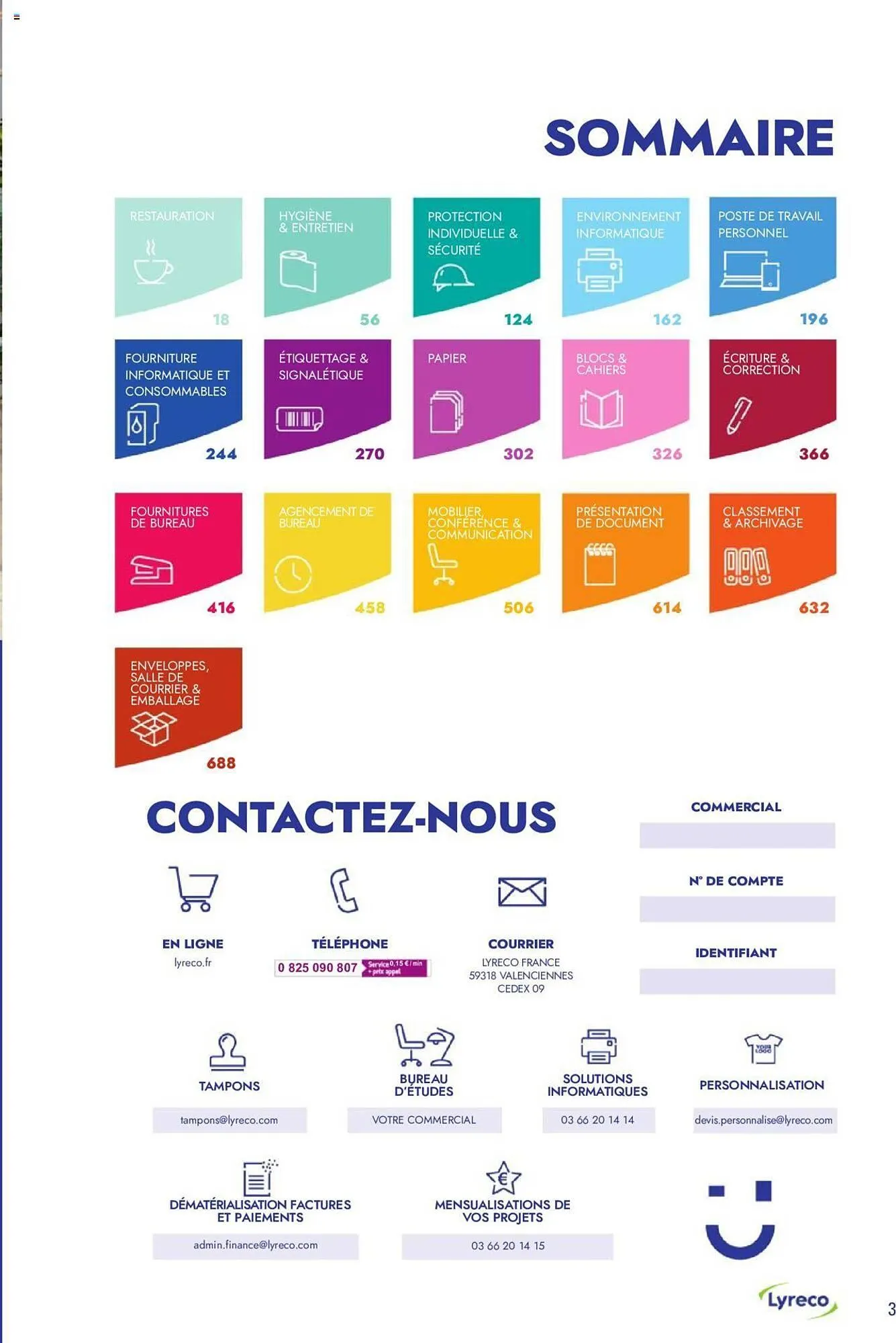 Catalogue Lyreco du 15 mai au 31 décembre 2023 - Catalogue page 3