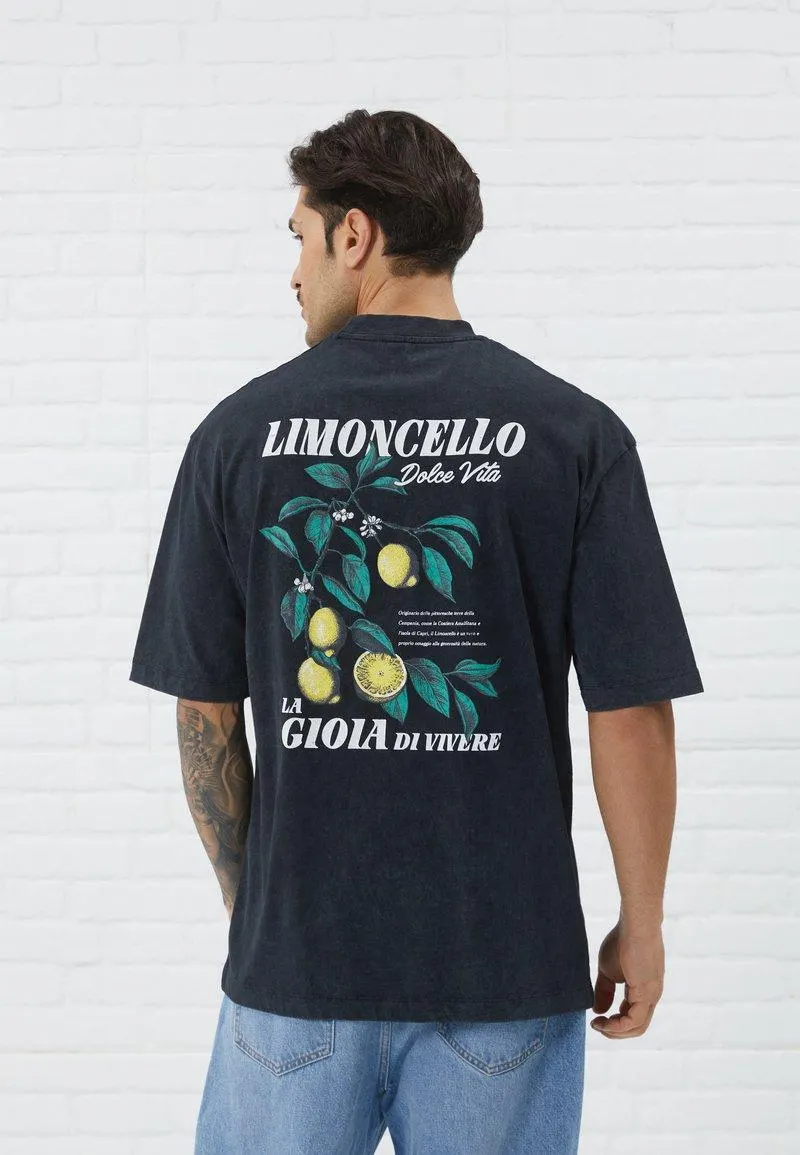 T-shirt imprimé - black