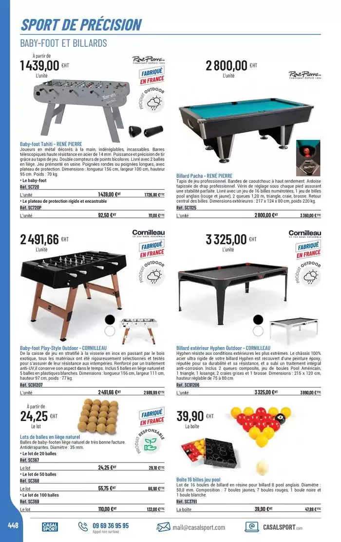 ÉQUIPEMENT SPORTIF du 6 mars au 31 décembre 2025 - Catalogue page 420