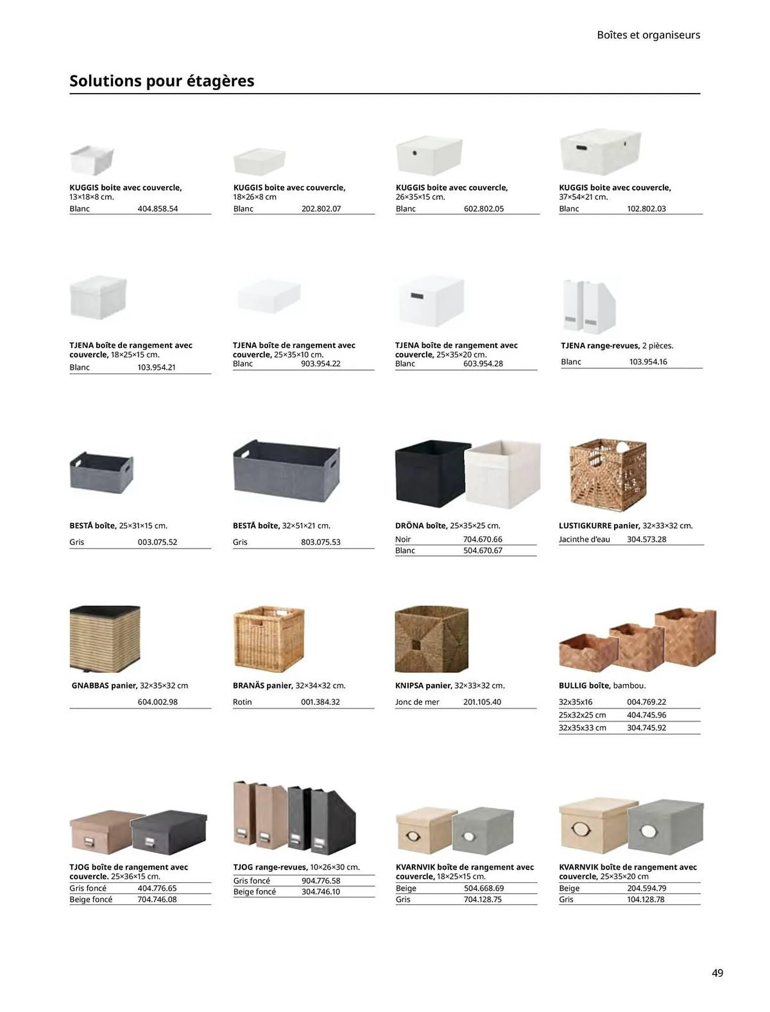 Catalogue IKEA du 6 janvier au 31 décembre 2025 - Catalogue page 49