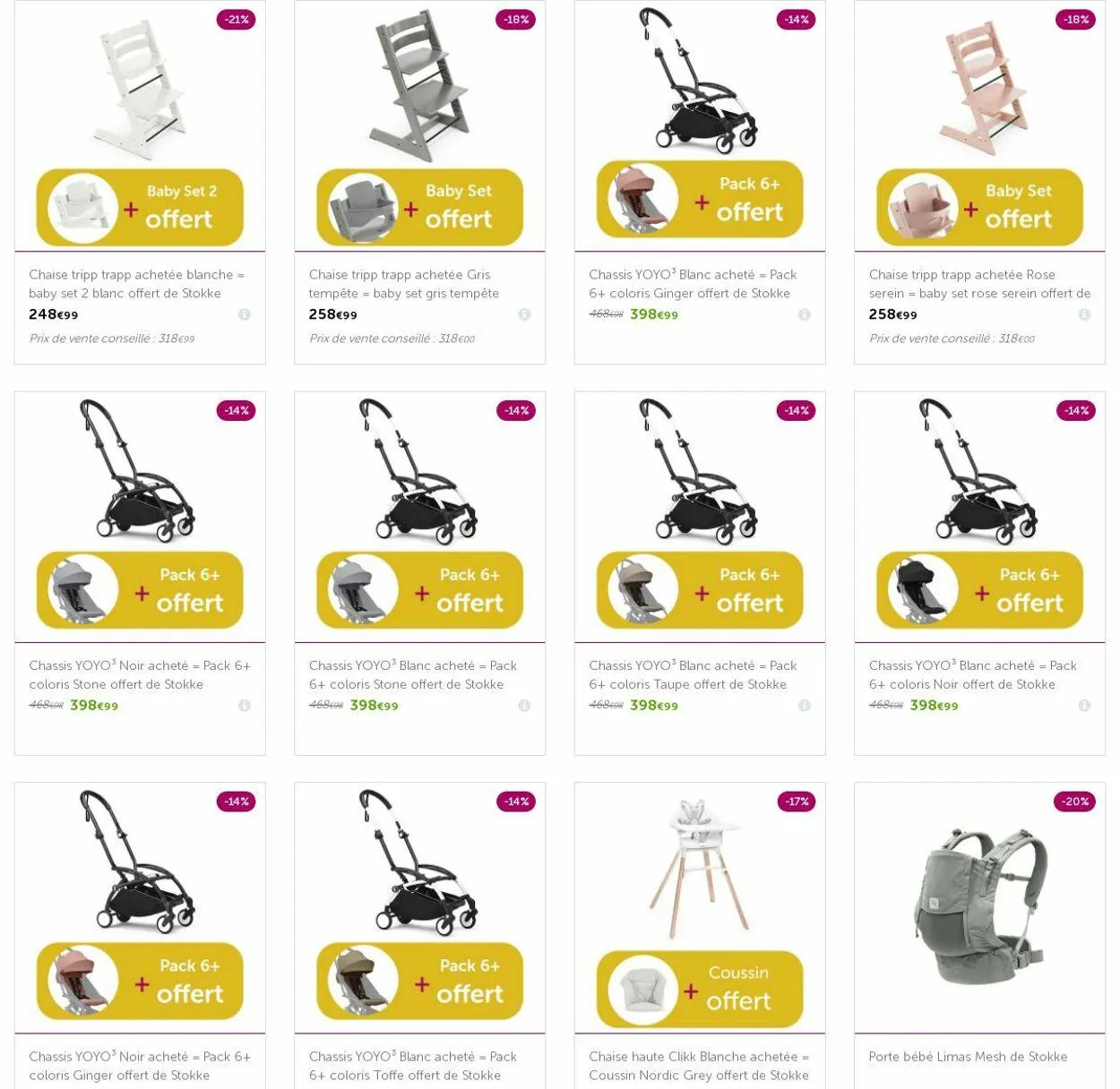 autour de bébé Catalogue actuel du 17 mars au 26 mars 2025 - Catalogue page 8