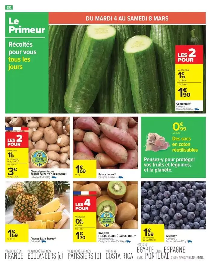 PRODUITS LAITIERS & VÉGÉTAUX du 4 mars au 17 mars 2025 - Catalogue page 32