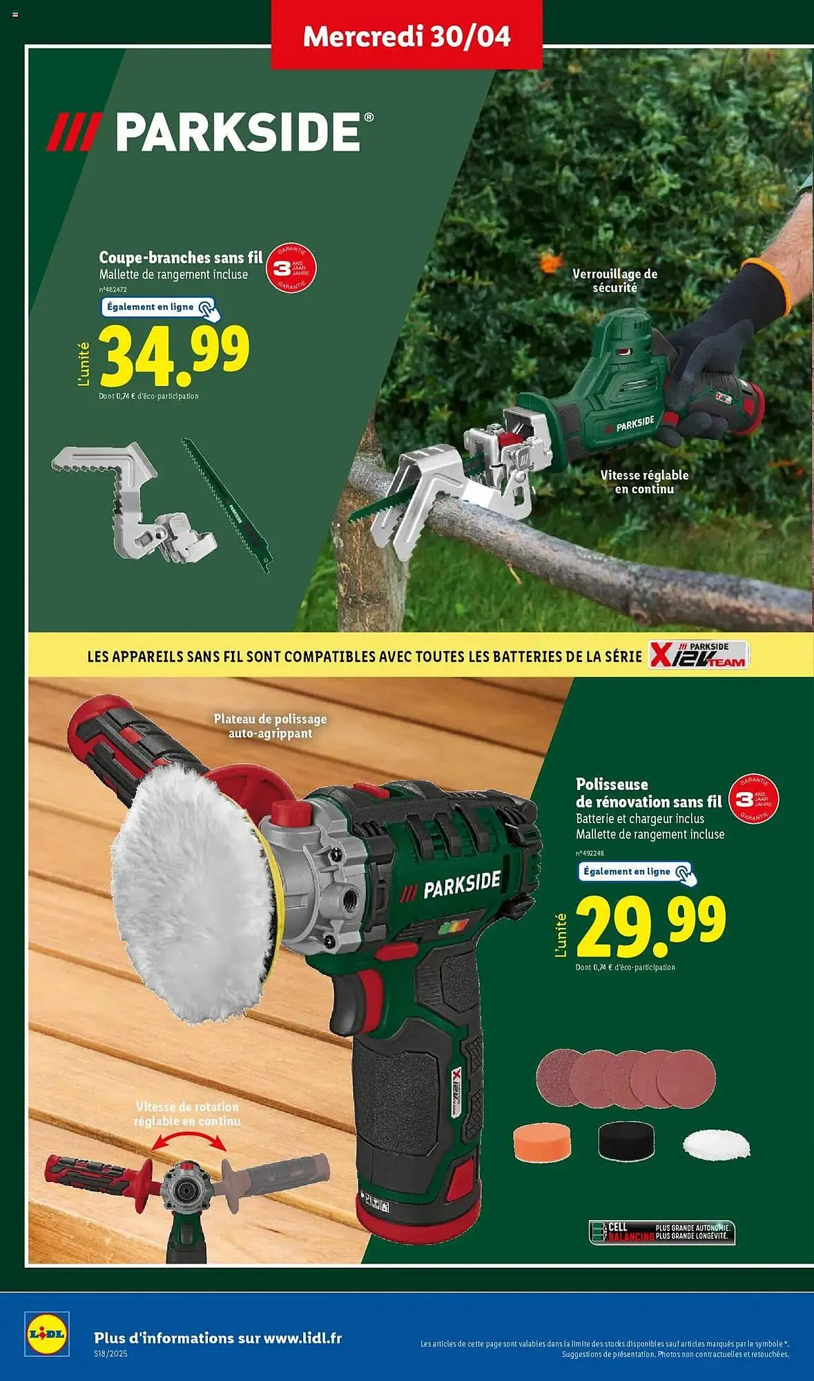 Catalogue Lidl du 30 avril au 5 mai 2025 - Catalogue page 6