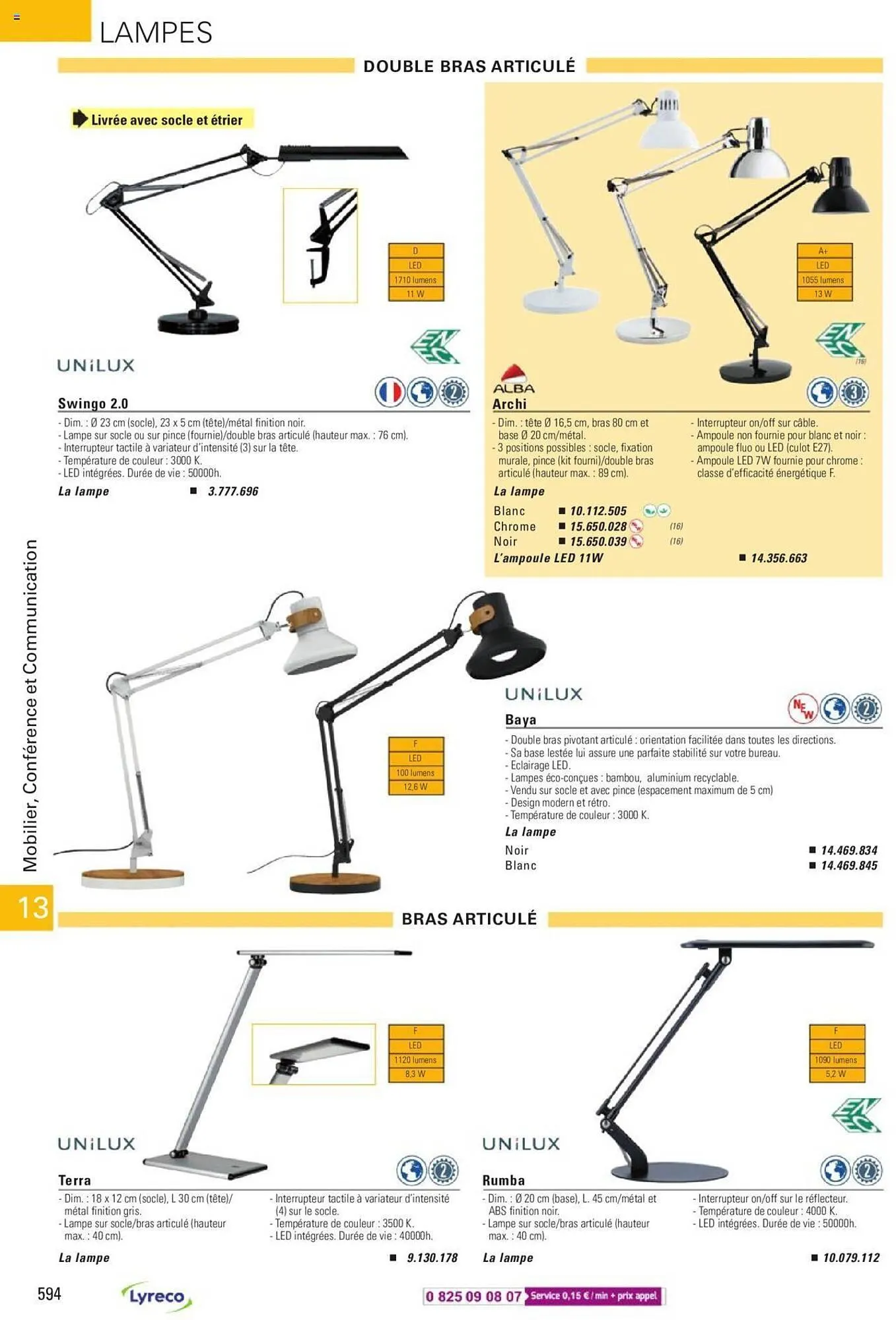 Catalogue Lyreco du 15 mai au 31 décembre 2023 - Catalogue page 594