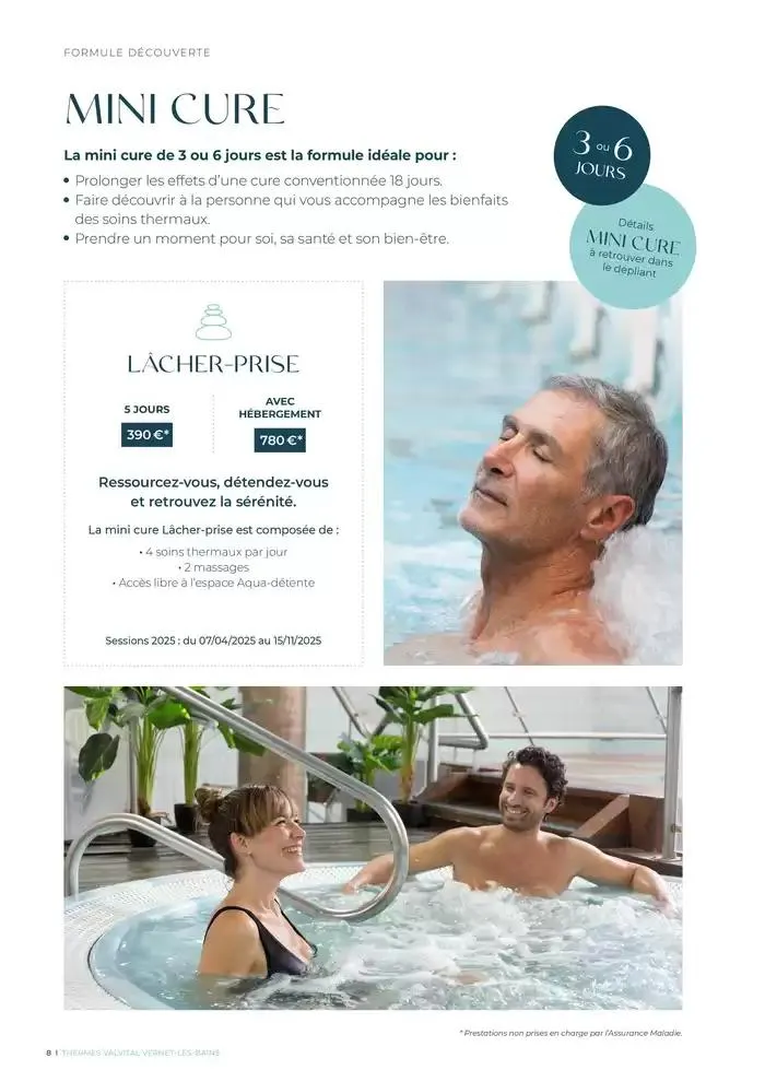 Brochure établissement Vernet-les-Bains 2025 du 7 avril au 15 novembre 2025 - Catalogue page 8