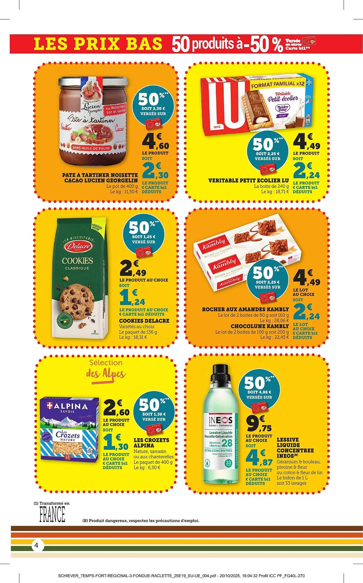 Catalogue Bi1 du 12 novembre au 23 novembre 2025 - Catalogue page 4