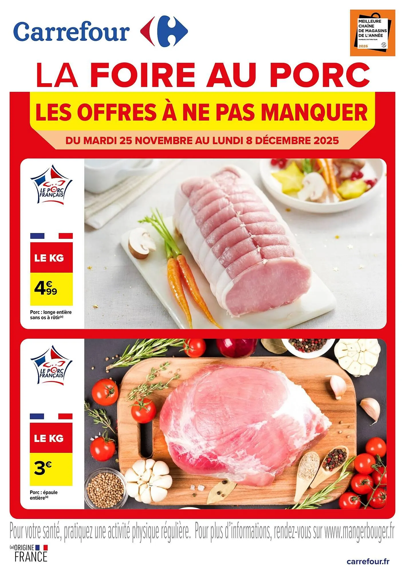 Catalogue Carrefour du 25 novembre au 8 décembre 2025 - Catalogue page 1