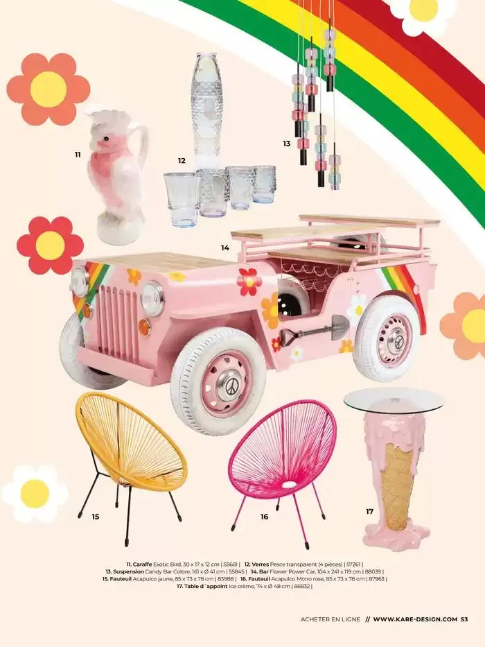 LE MAGAZINE POUR LES ENTHOUSIASTES DU DESIGN du 6 février au 31 décembre 2025 - Catalogue page 53