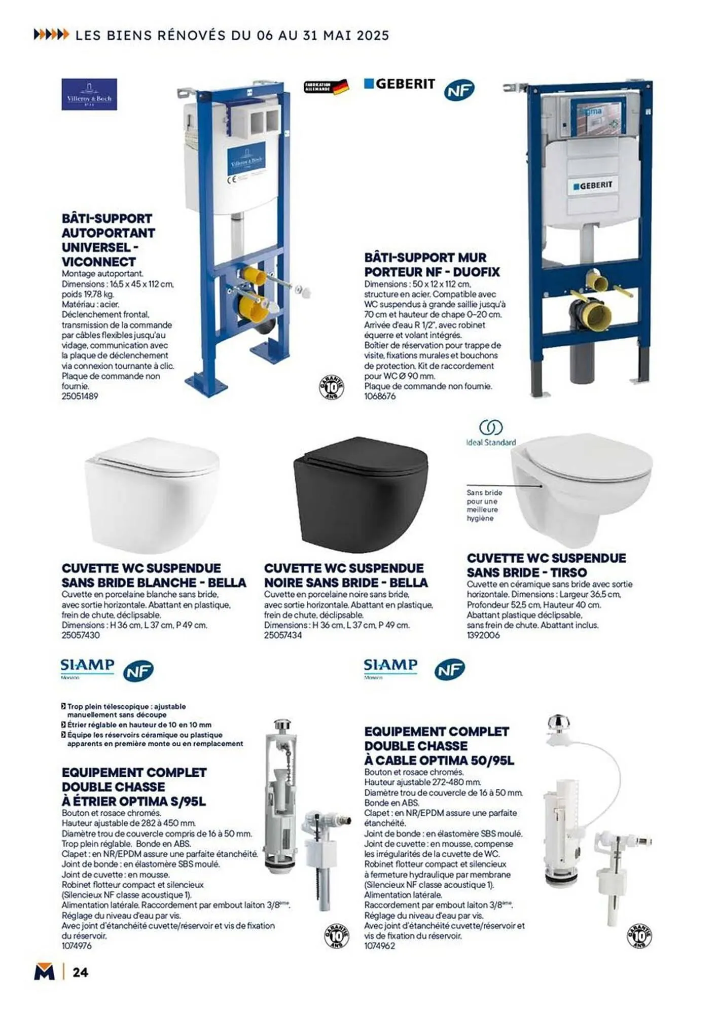 Catalogue Bricoman du 12 mai au 31 mai 2025 - Catalogue page 24
