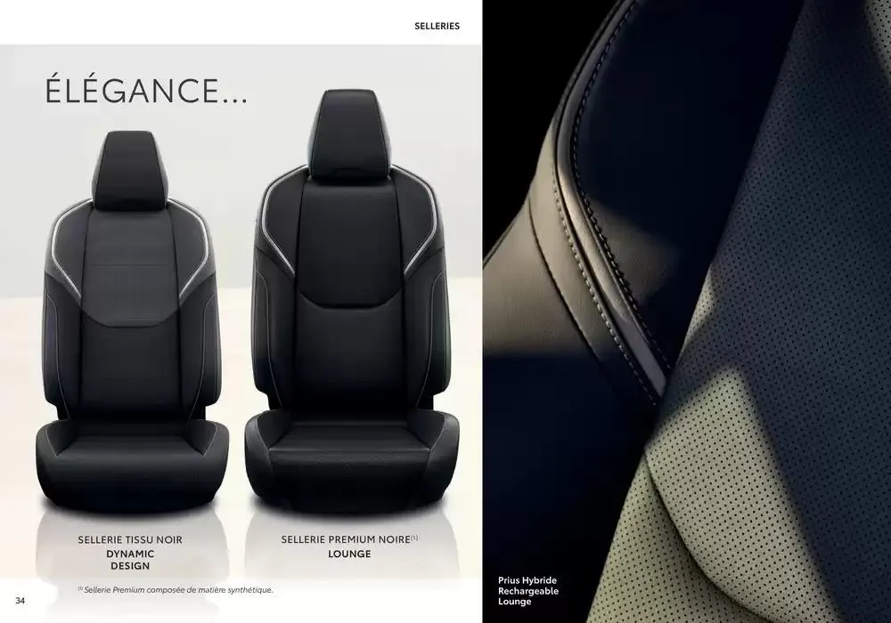 Toyota Prius Hybride Rechargeable du 17 décembre au 17 décembre 2025 - Catalogue page 34