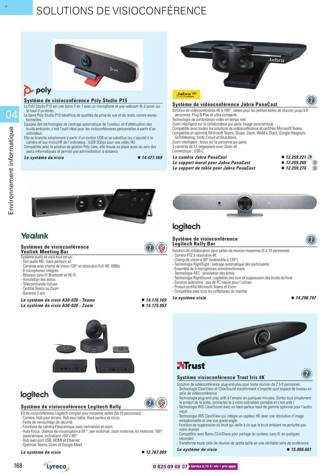 Catalogue Lyreco du 15 mai au 31 décembre 2023 - Catalogue page 168