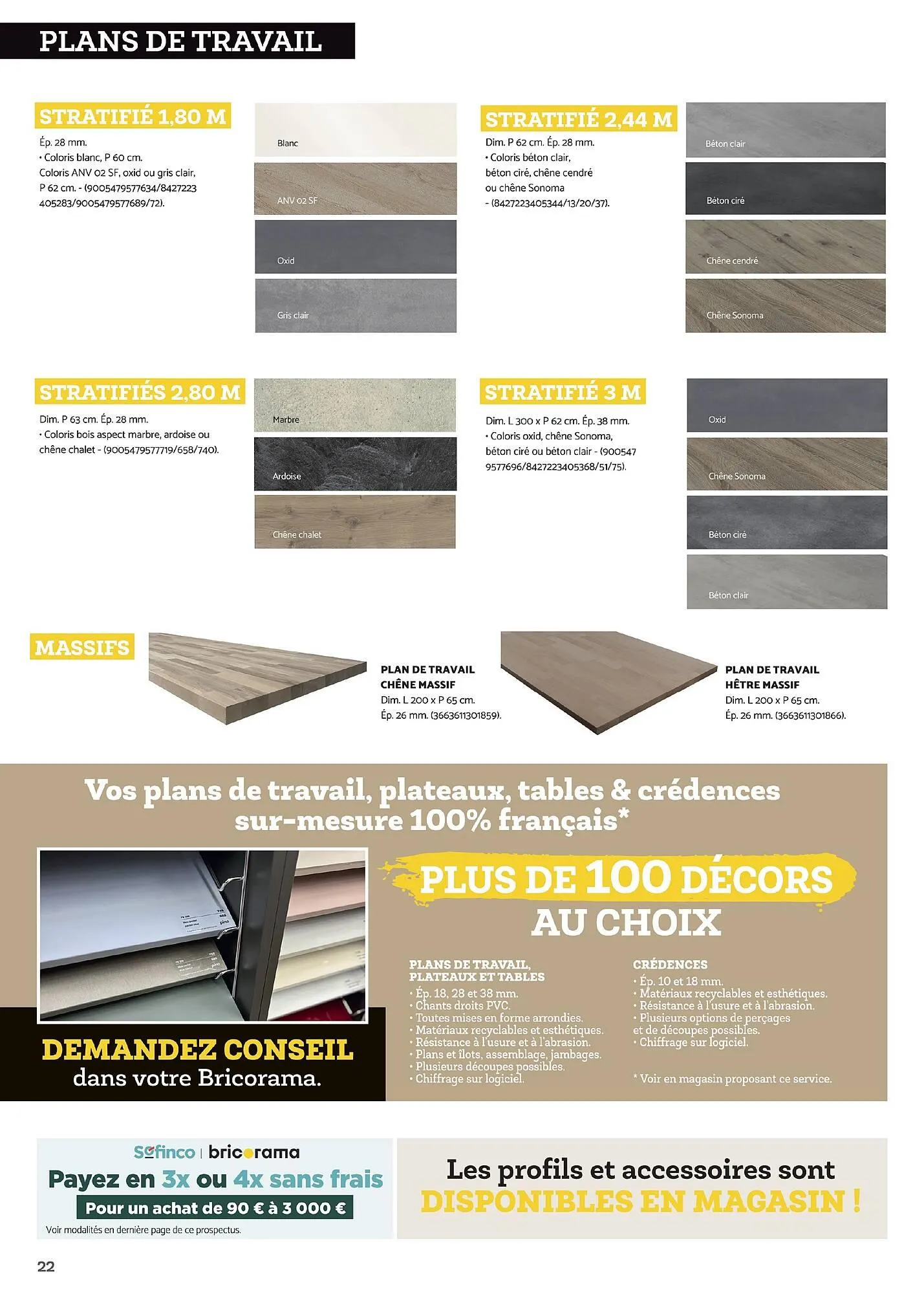 Catalogue Bricorama du 30 juin au 31 décembre 2025 - Catalogue page 22