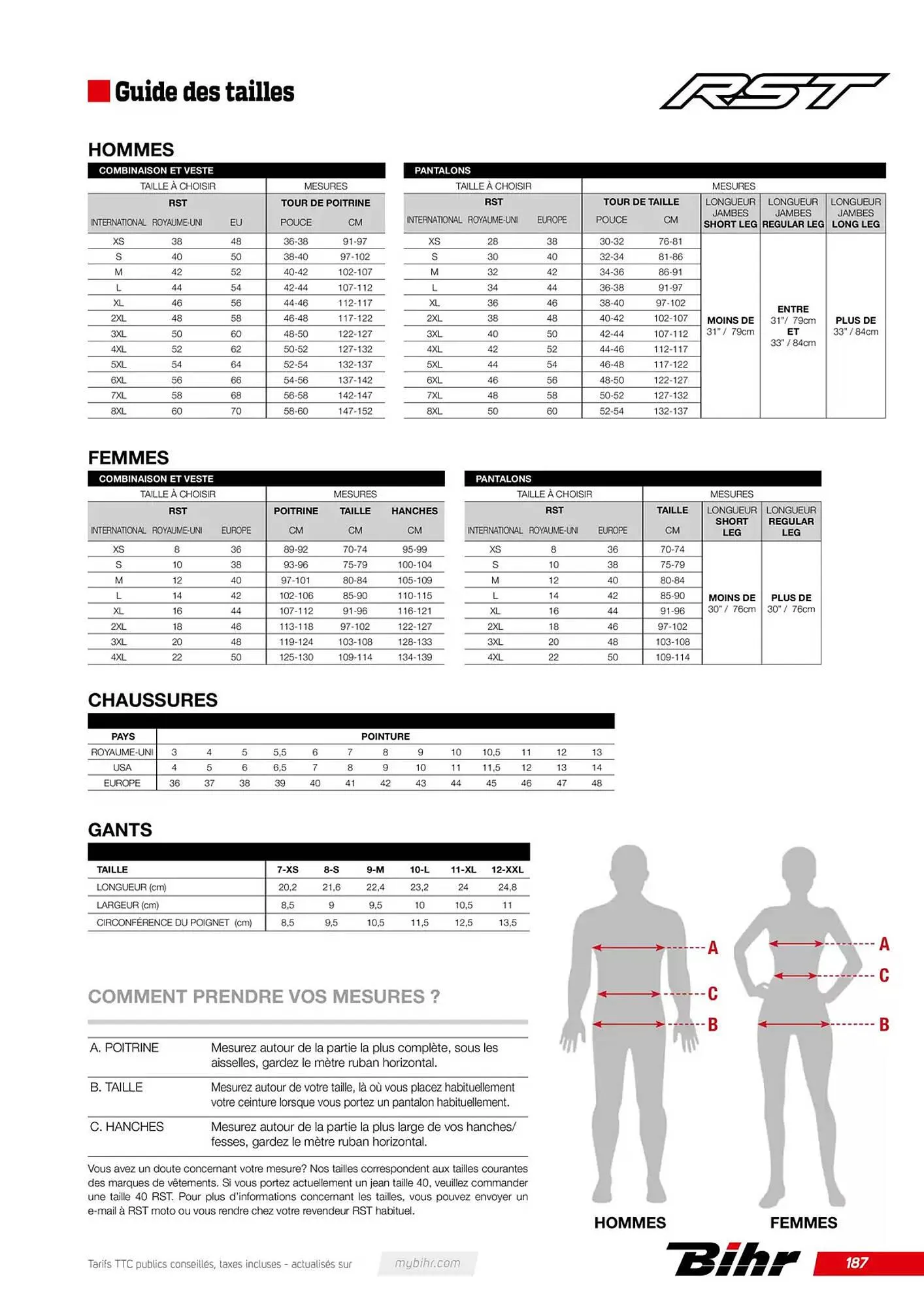 Catalogue Bihr du 12 décembre au 31 décembre 2025 - Catalogue page 187