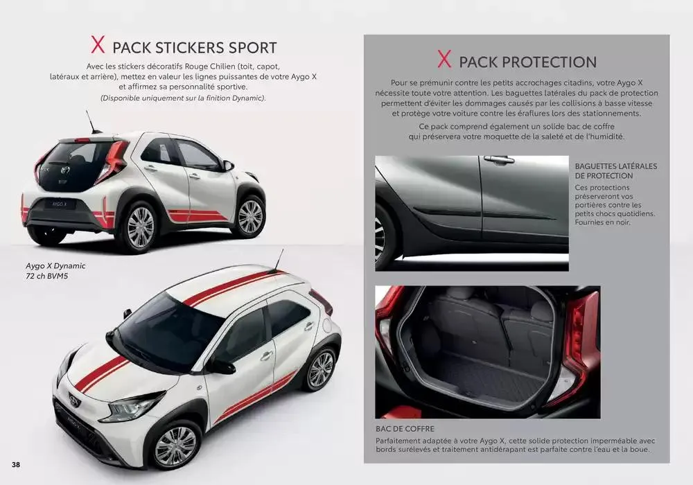 Toyota Aygo X du 6 novembre au 6 novembre 2025 - Catalogue page 38