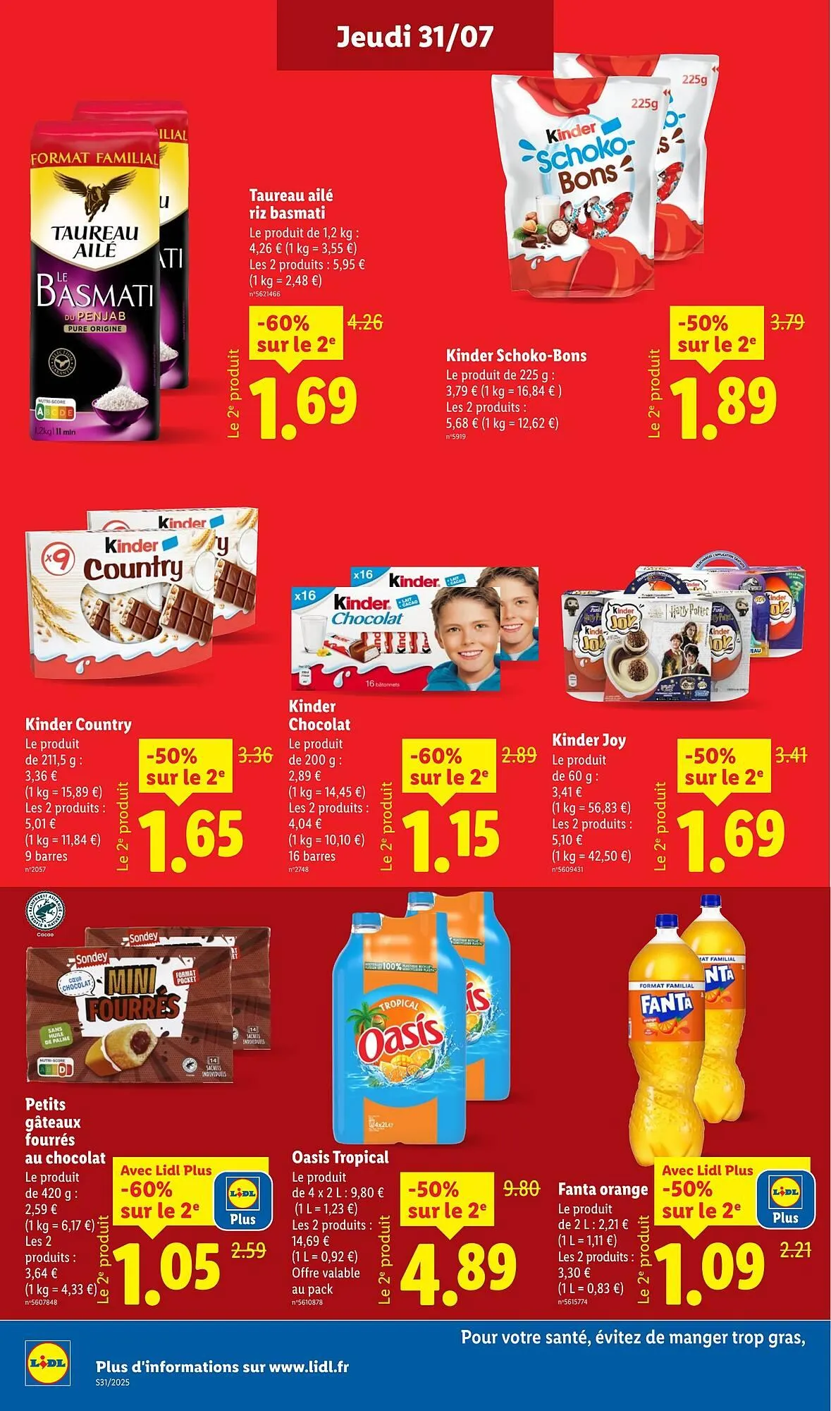 Catalogue Lidl du 31 juillet au 6 août 2025 - Catalogue page 12