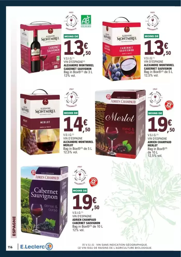 GUIDES DES VINS 2024/2025 du 1 avril au 31 décembre 2025 - Catalogue page 18