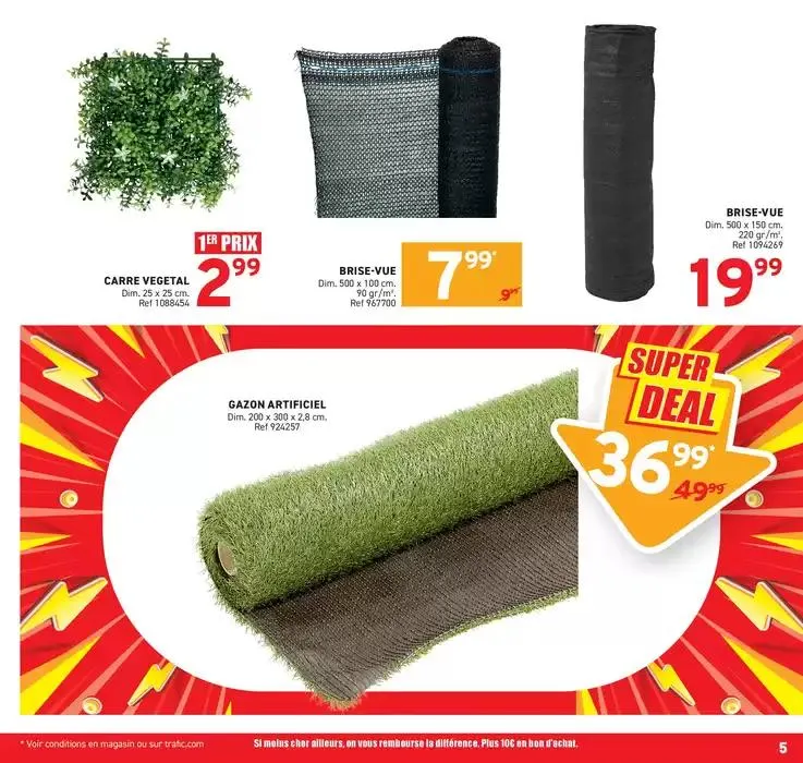 LE PLAISIR À PRIX MALIN du 25 mars au 31 mars 2025 - Catalogue page 5
