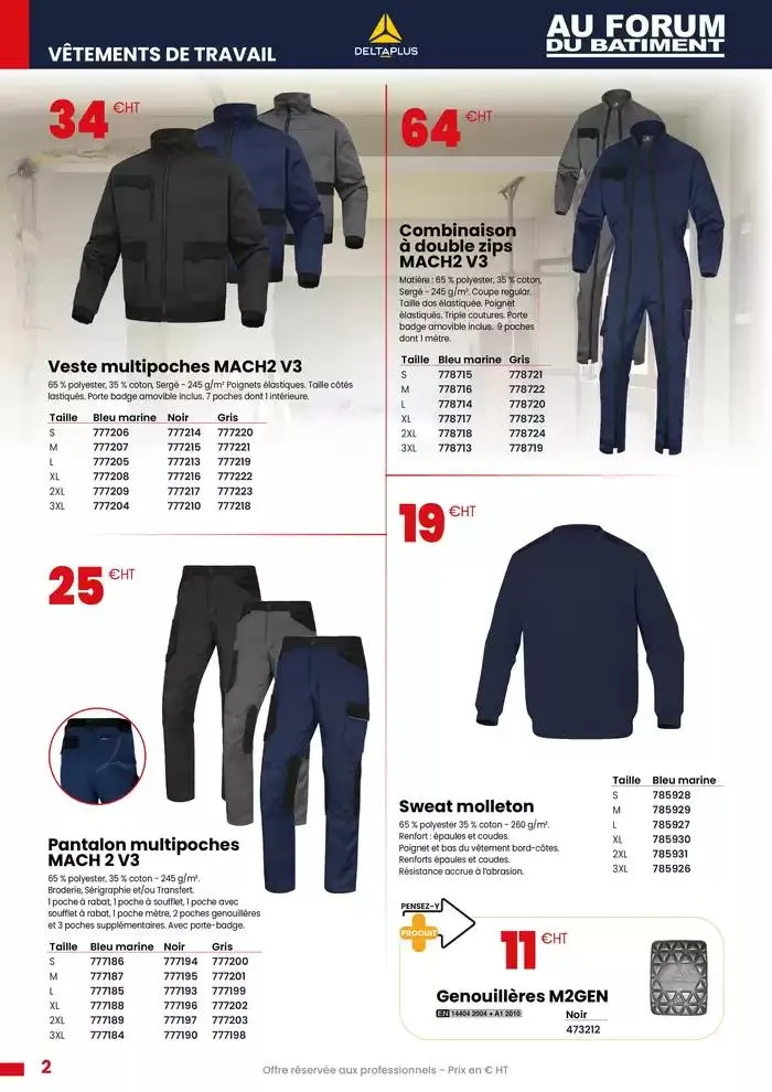 La Selection E.P.I PRINTEMPS - ÉTÉ du 25 avril au 31 août 2025 - Catalogue page 2