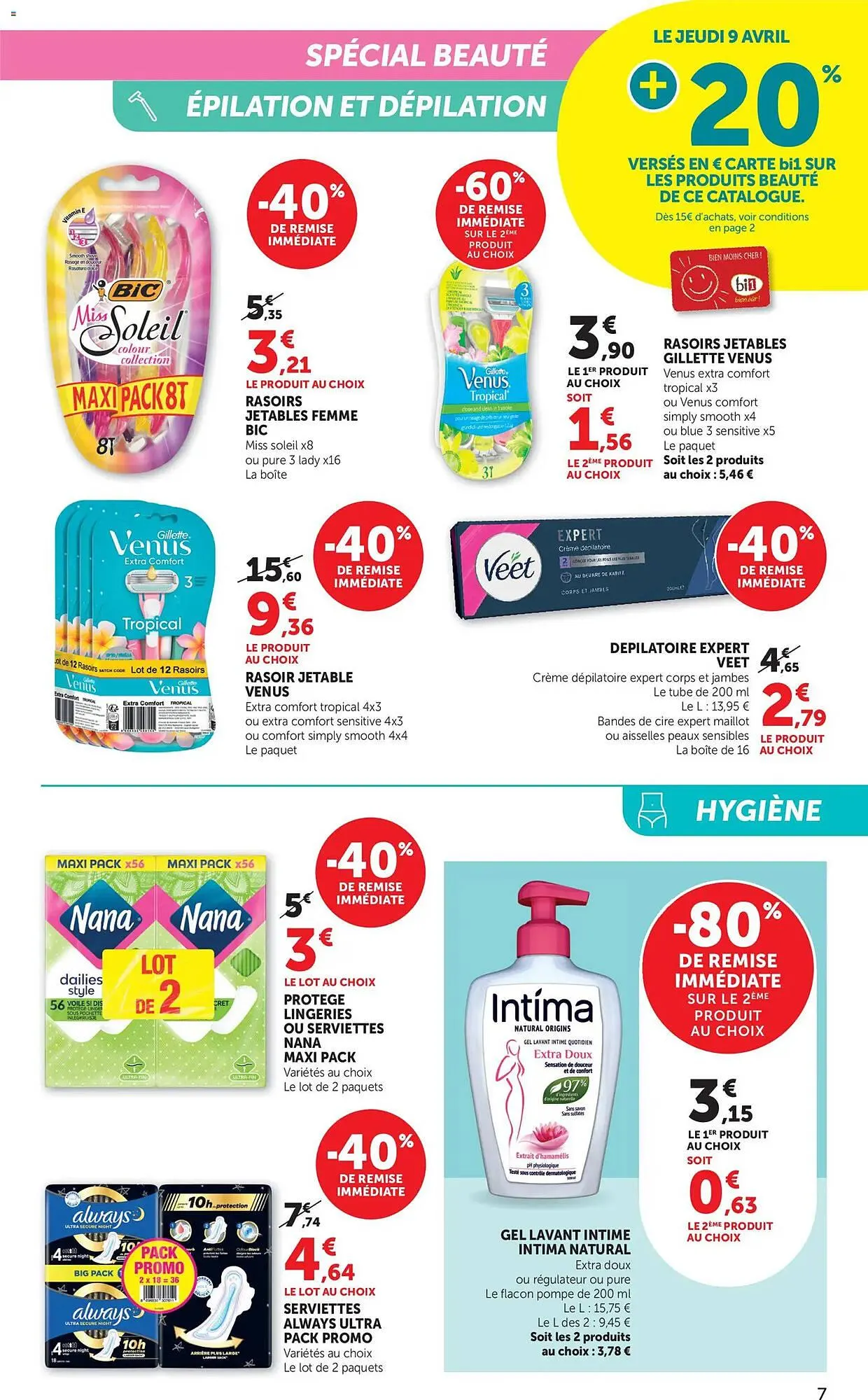 Catalogue Bi1 du 8 avril au 19 avril 2026 - Catalogue page 7