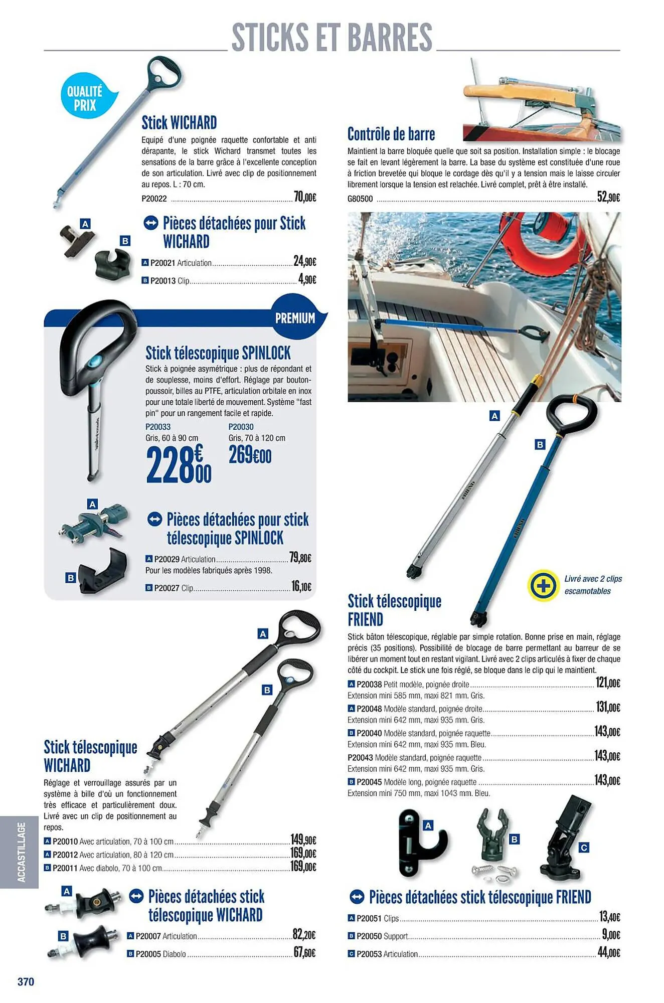 Catalogue Accastillage Diffusion du 1 mars au 31 décembre 2023 - Catalogue page 372