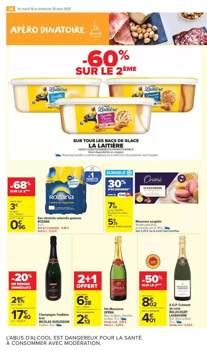 APÉRITIF DINATOIRE du 18 mars au 30 mars 2025 - Catalogue page 36
