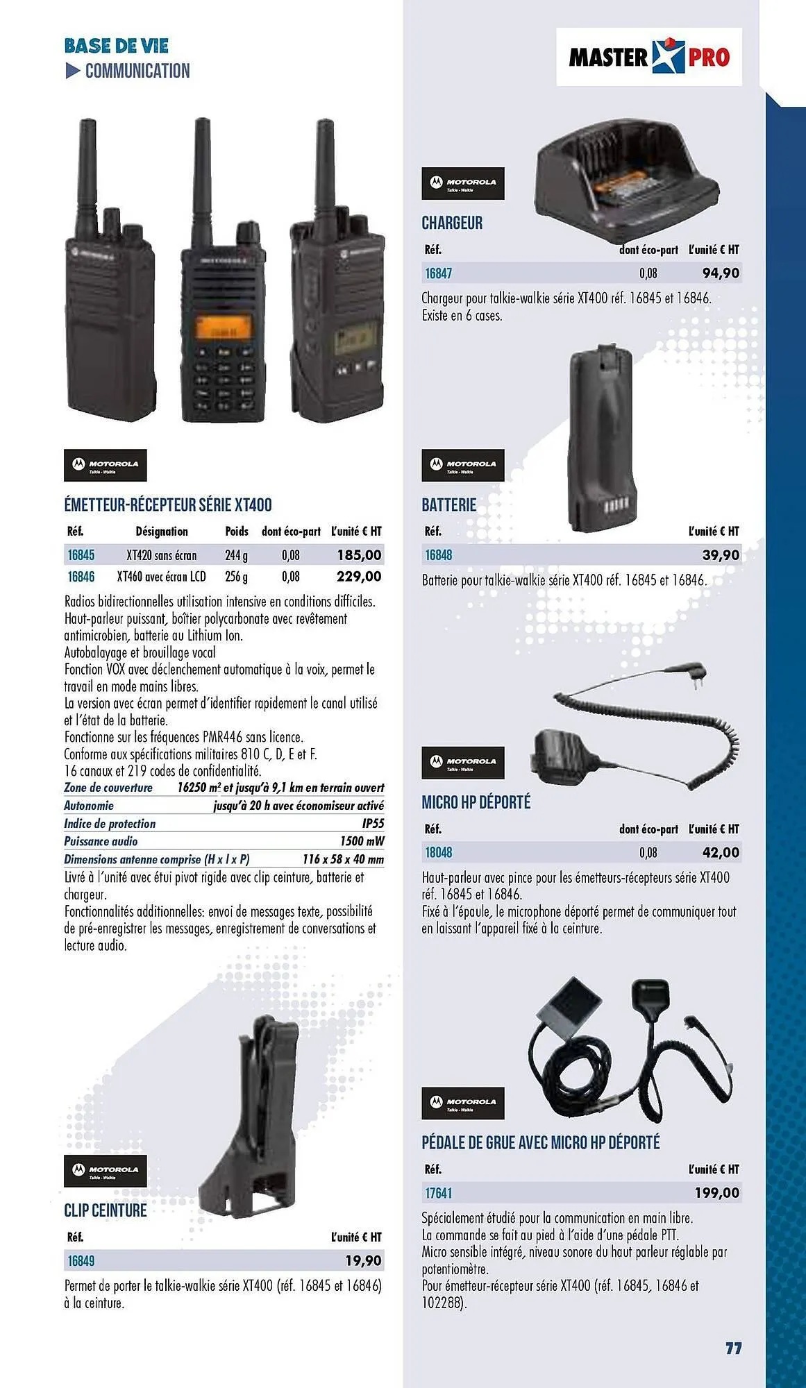 Catalogue Master Pro du 3 janvier au 31 décembre 2025 - Catalogue page 79