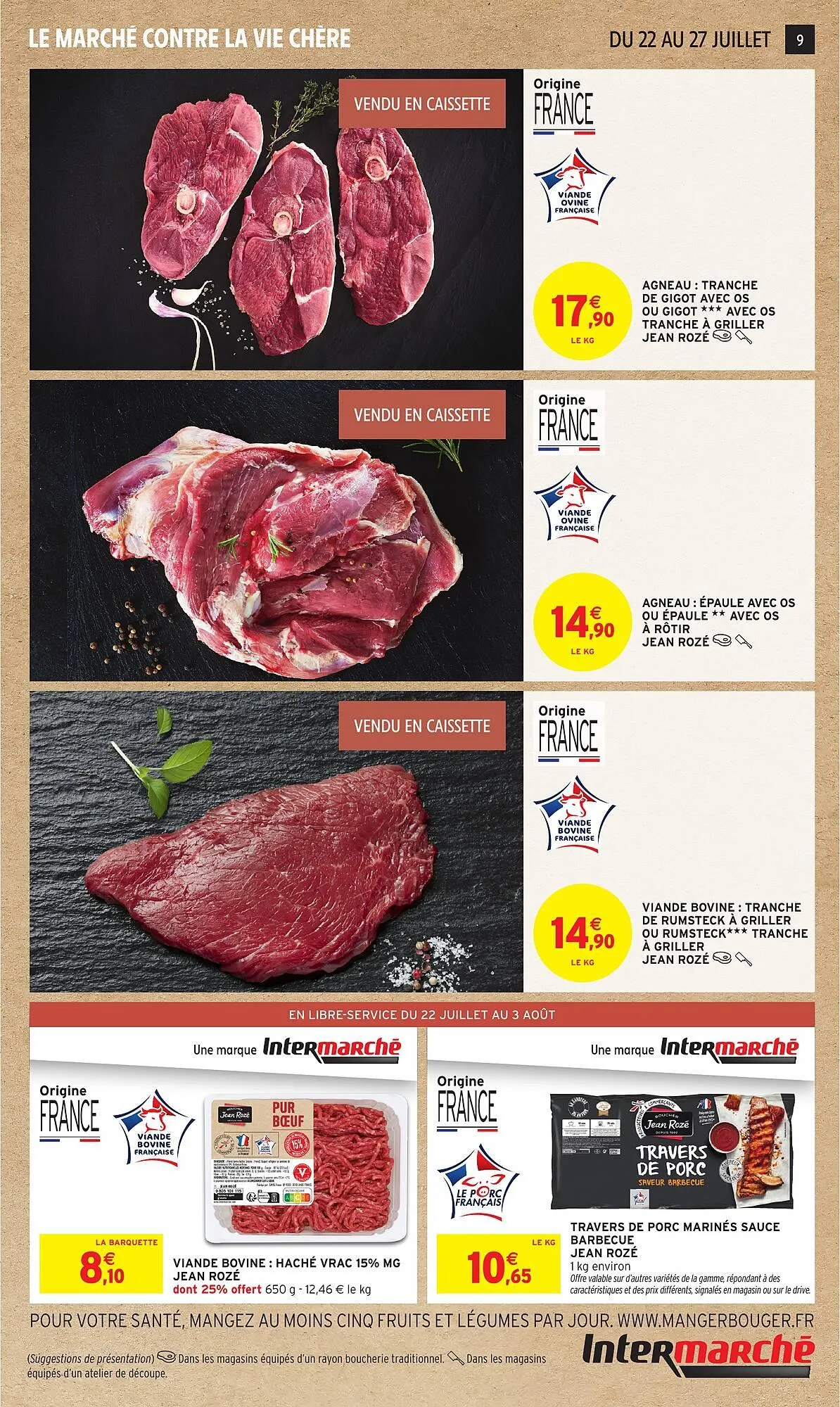 Catalogue Intermarché du 22 juillet au 3 août 2025 - Catalogue page 9