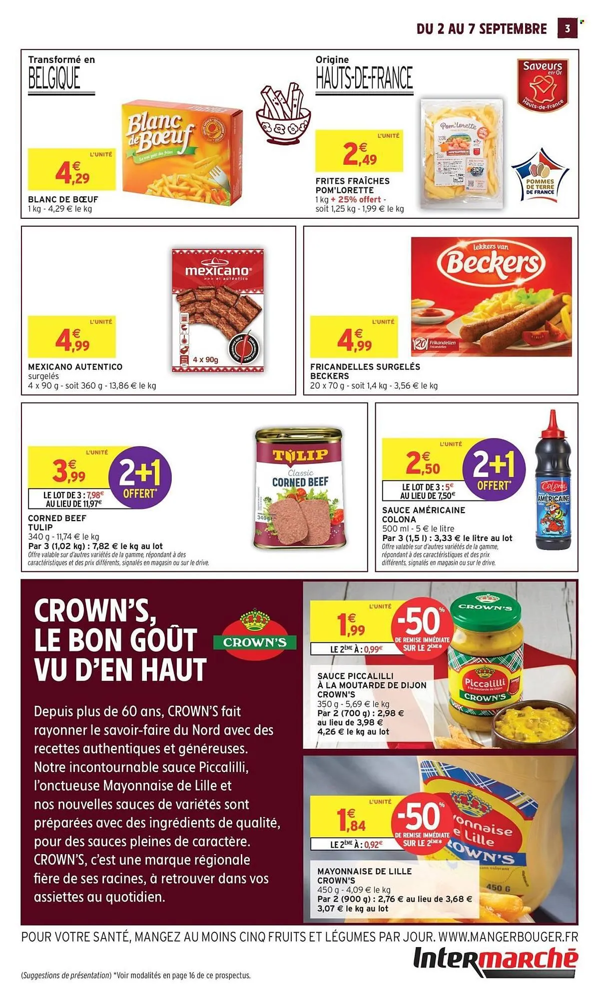 Catalogue Intermarché du 2 septembre au 7 septembre 2025 - Catalogue page 3