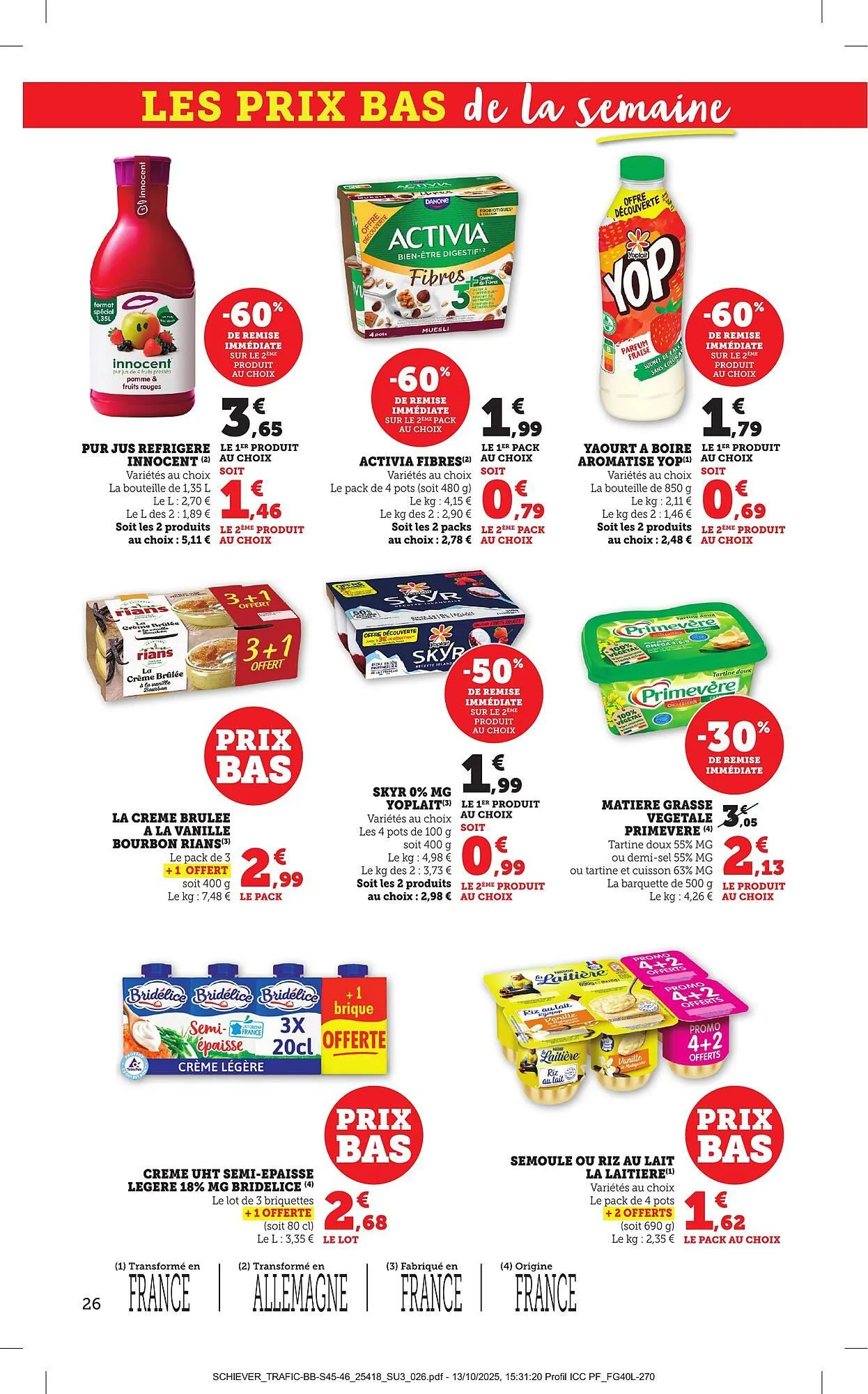 Catalogue Bi1 du 4 novembre au 16 novembre 2025 - Catalogue page 26