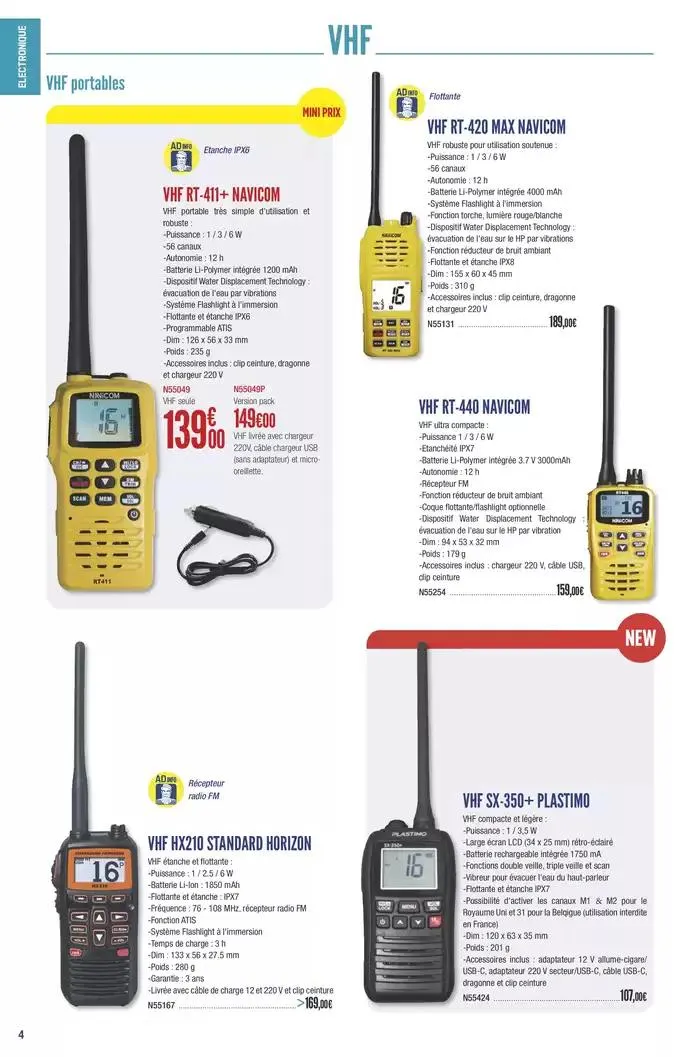 Catalogue Accastillage Diffusion 2025 du 1 janvier au 31 décembre 2025 - Catalogue page 6
